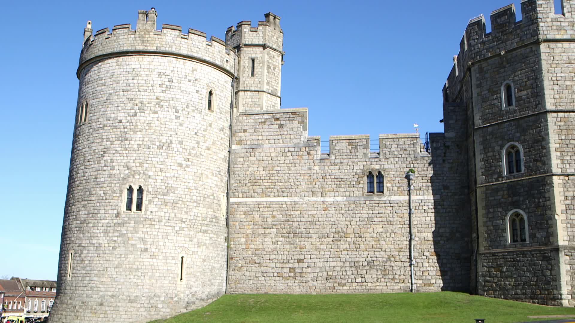 Windsor Castle ahead the funeral of Prince Philip