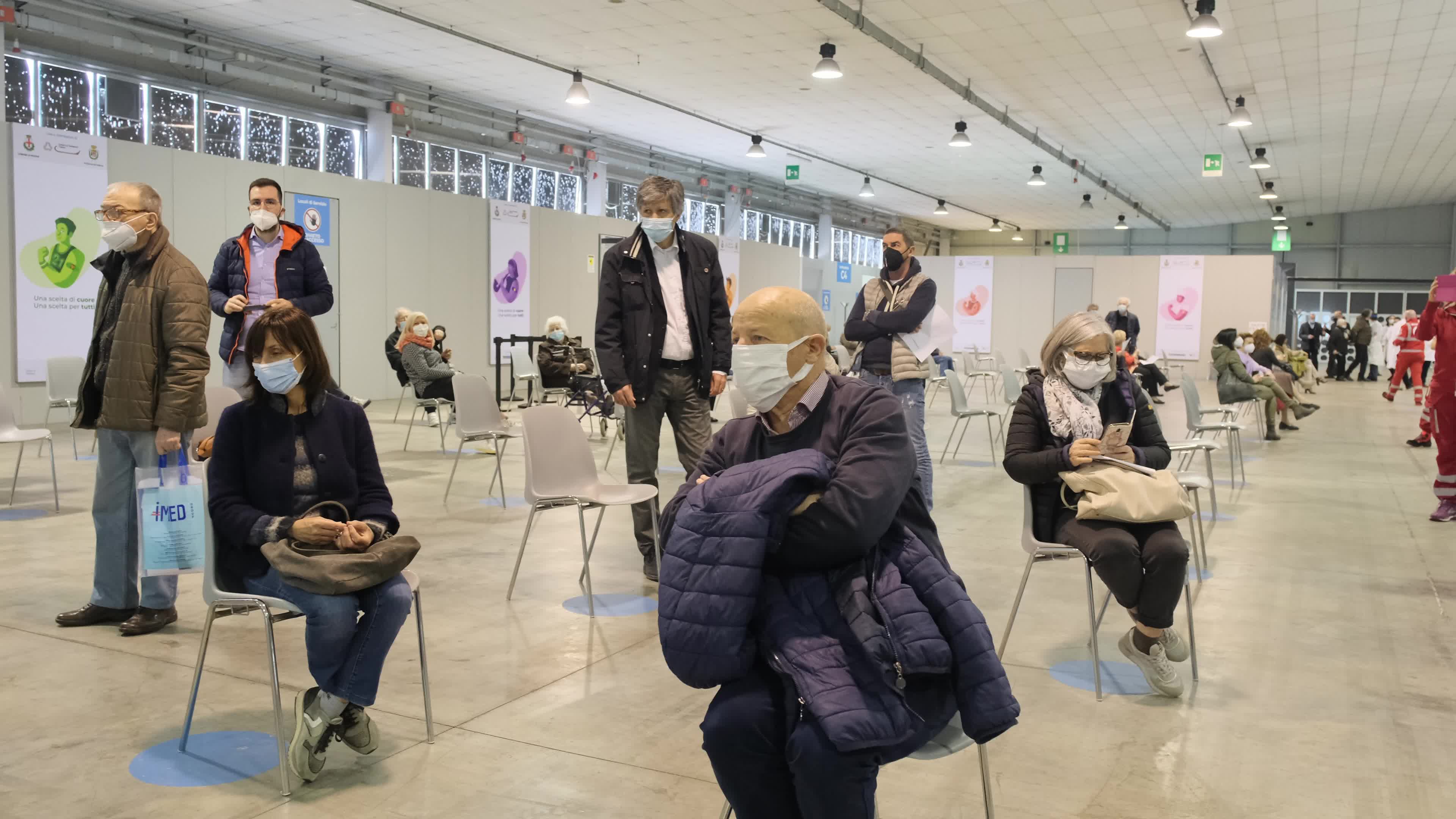 Concert of the Philharmonic Academy of Camposampiero for the elderly vaccianti at the Padua Fair