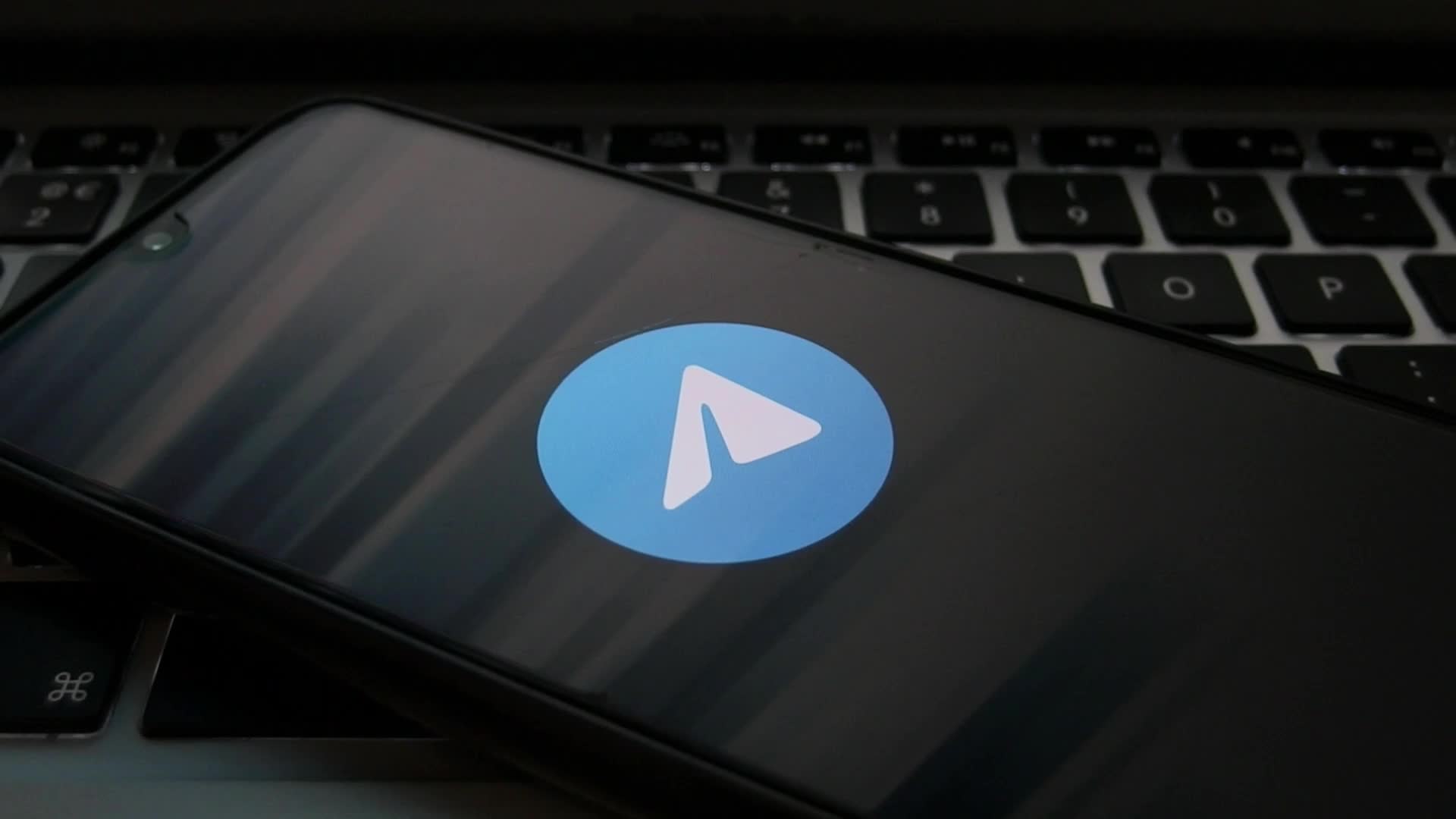 Telegram Video Illustration