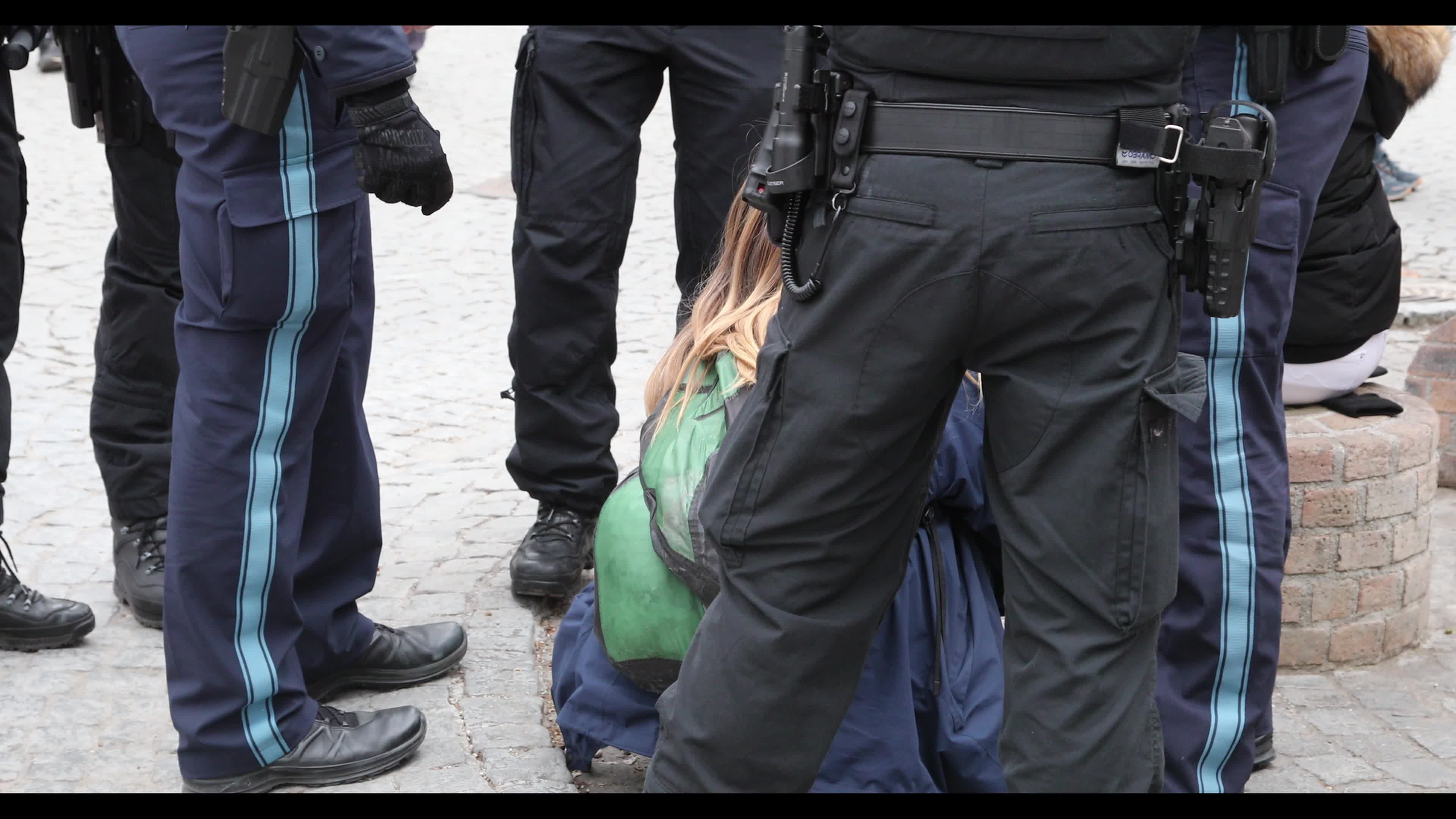 Anti Lockdown Protest in Munich, Germany