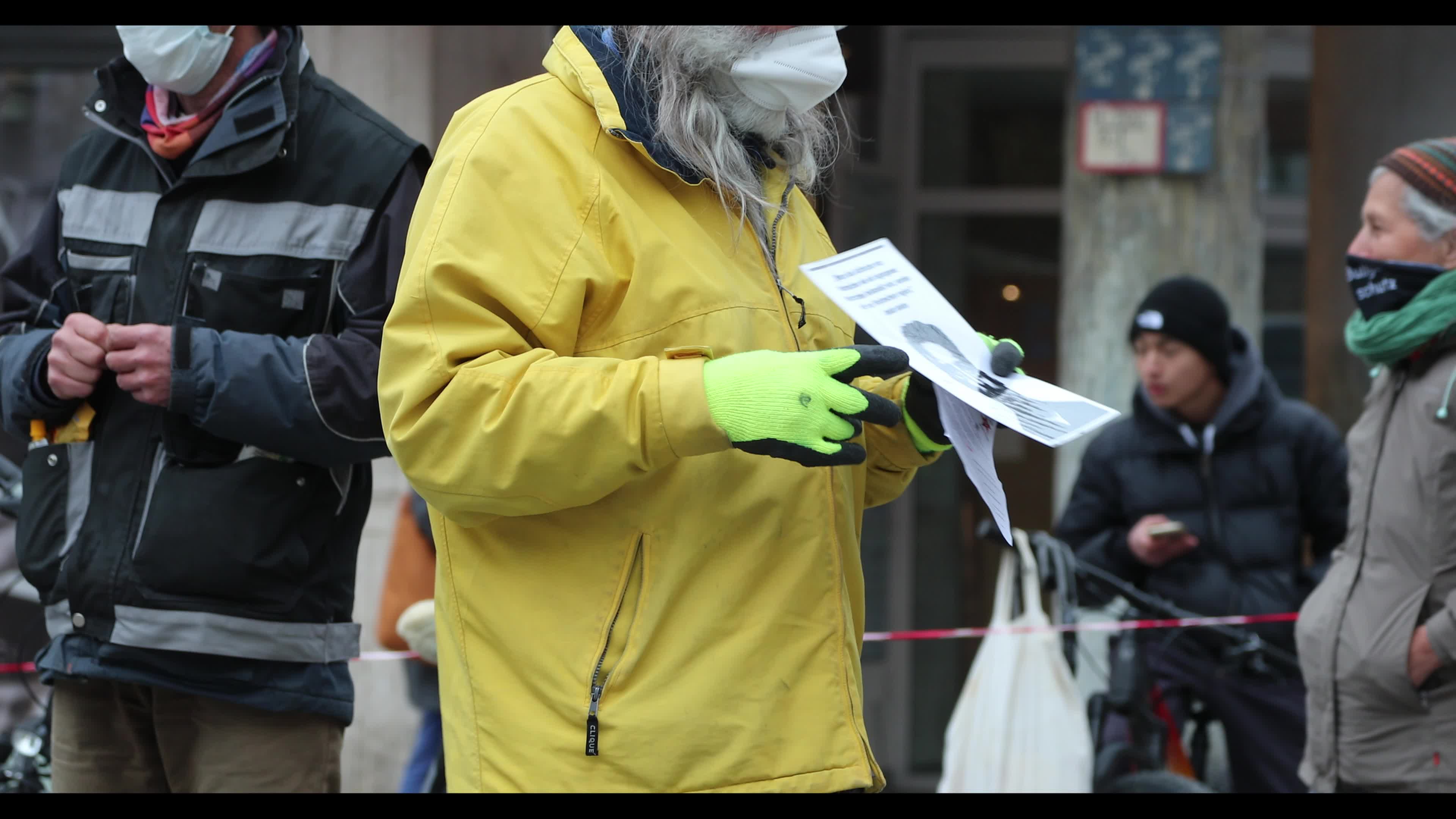 Anti Lockdown Protest in Munich, Germany