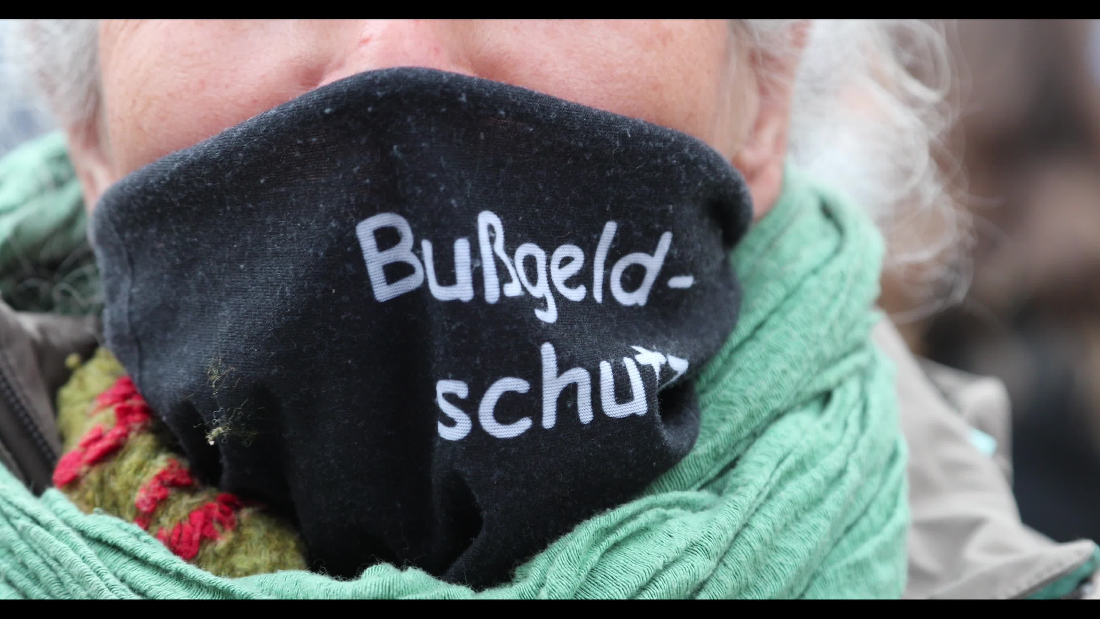 Anti Lockdown Protest in Munich, Germany