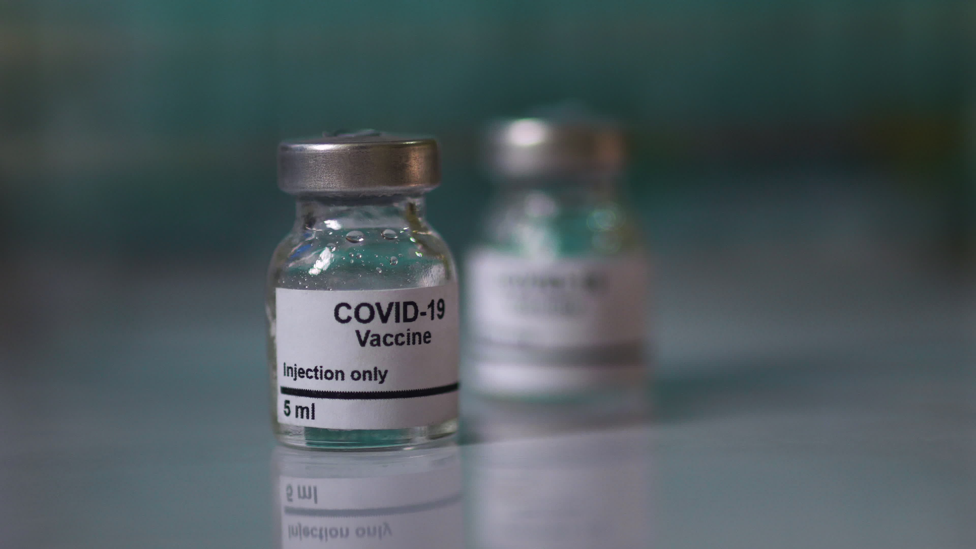 COVID-19 Vaccine - stock video