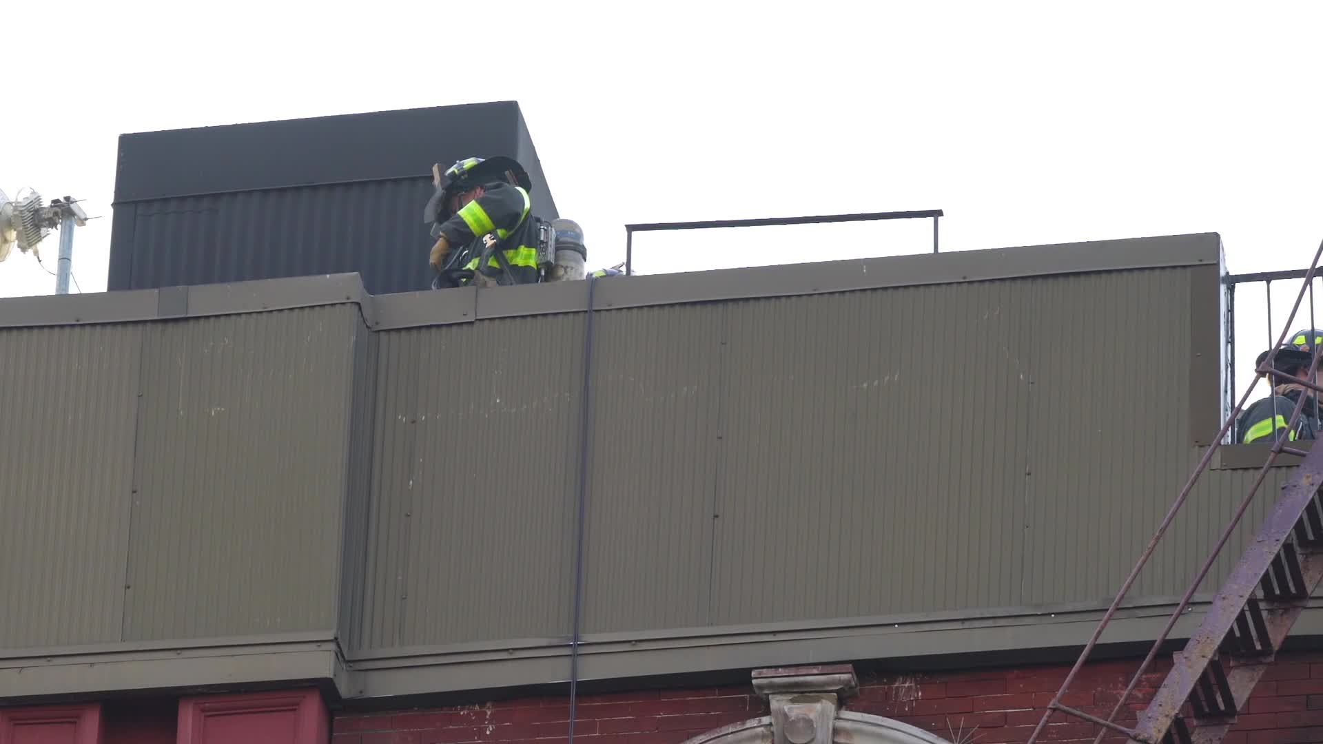 Crews Battled Apartment Building Fire In Greenwich Village