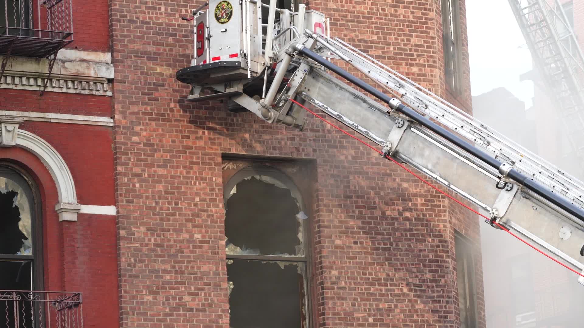 Crews Battled Apartment Building Fire In Greenwich Village