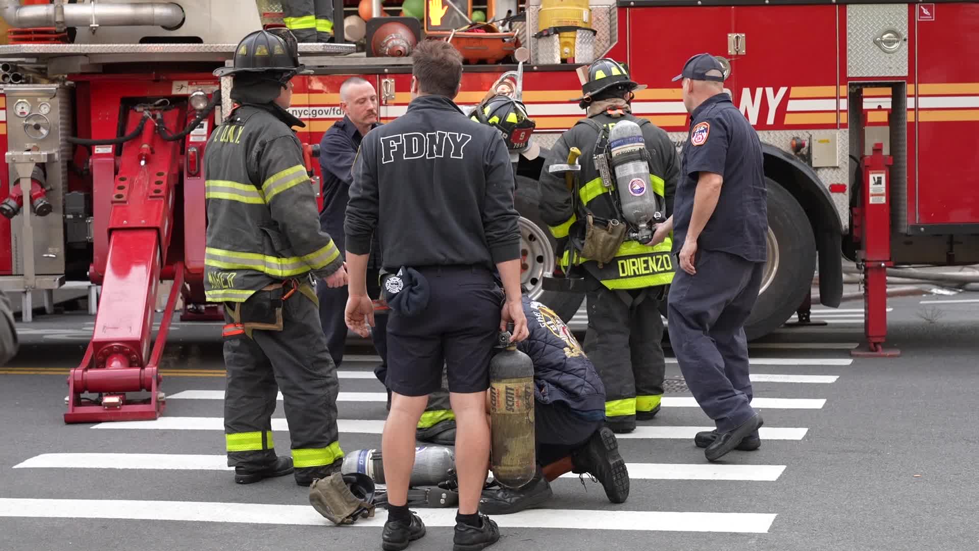 Crews Battled Apartment Building Fire In Greenwich Village