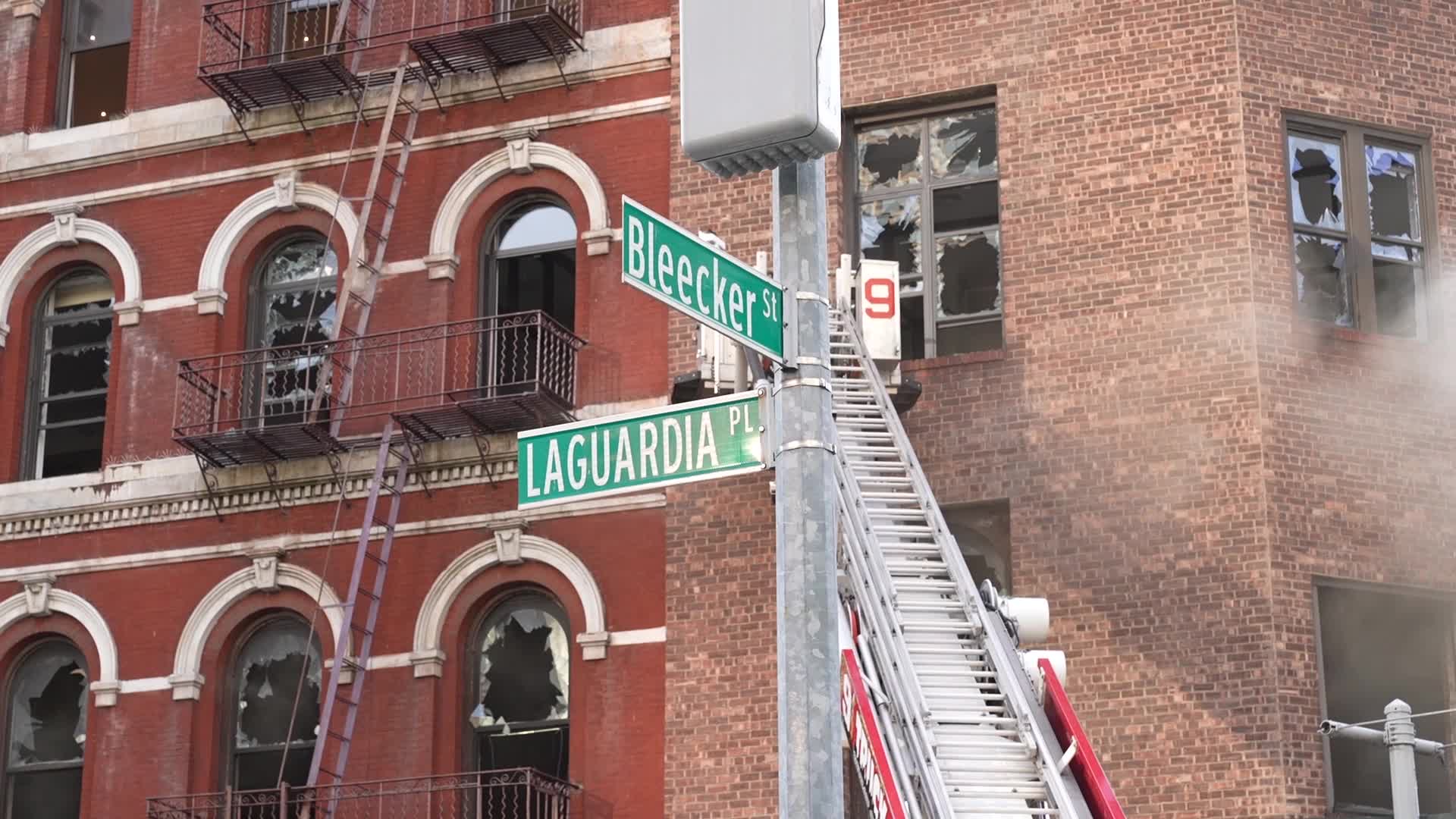 Crews Battled Apartment Building Fire In Greenwich Village