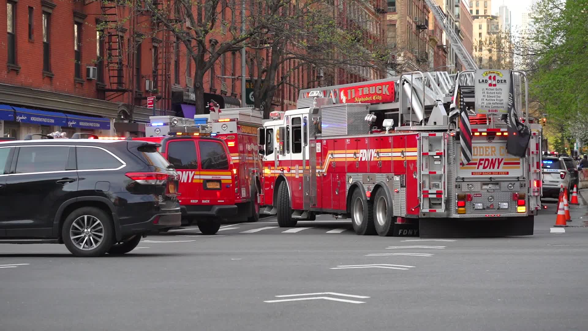 Crews Battled Apartment Building Fire In Greenwich Village