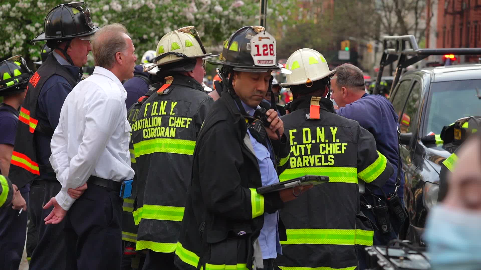Crews Battled Apartment Building Fire In Greenwich Village