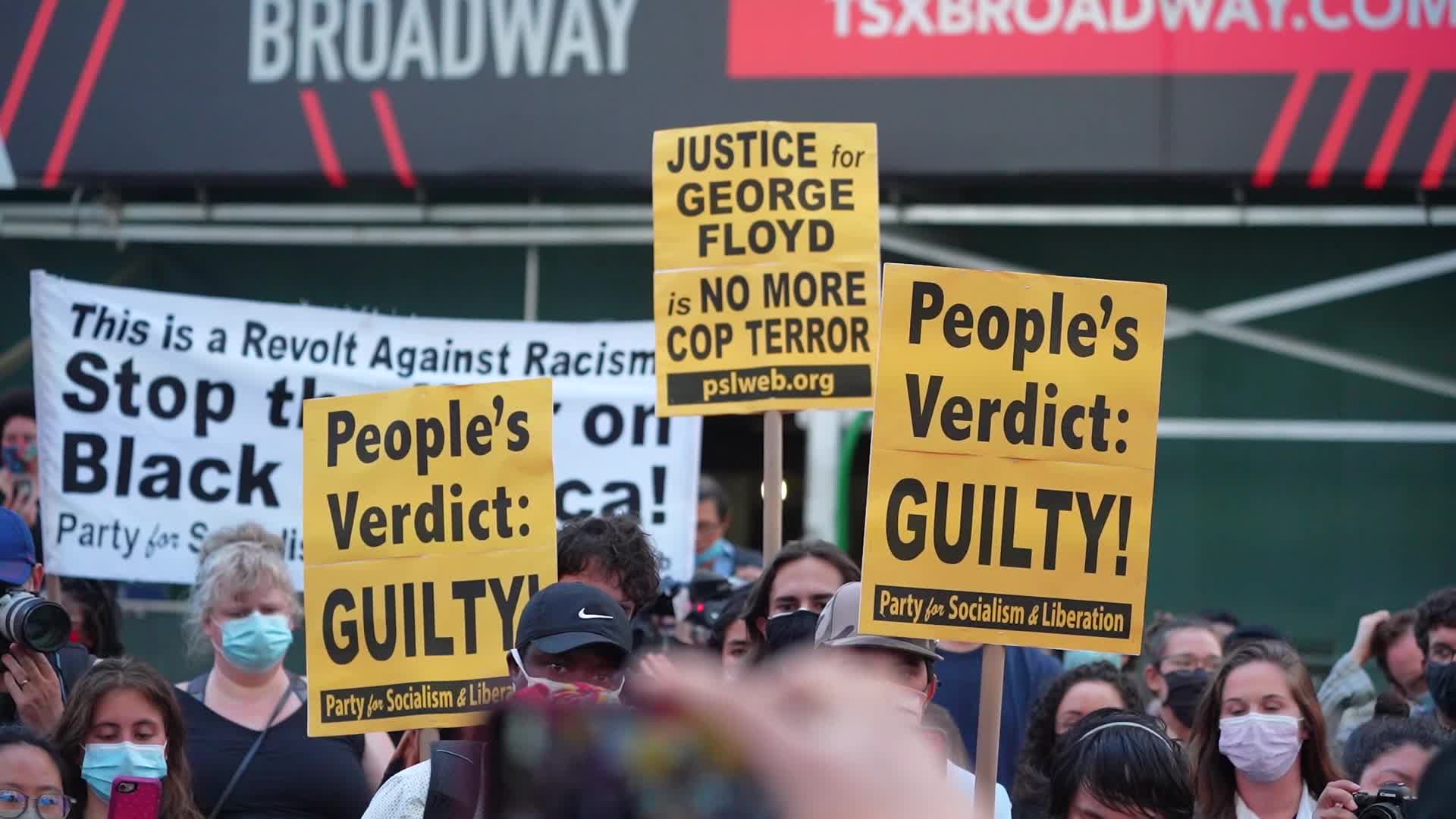 People reacts to Derek Chauvin trial verdict