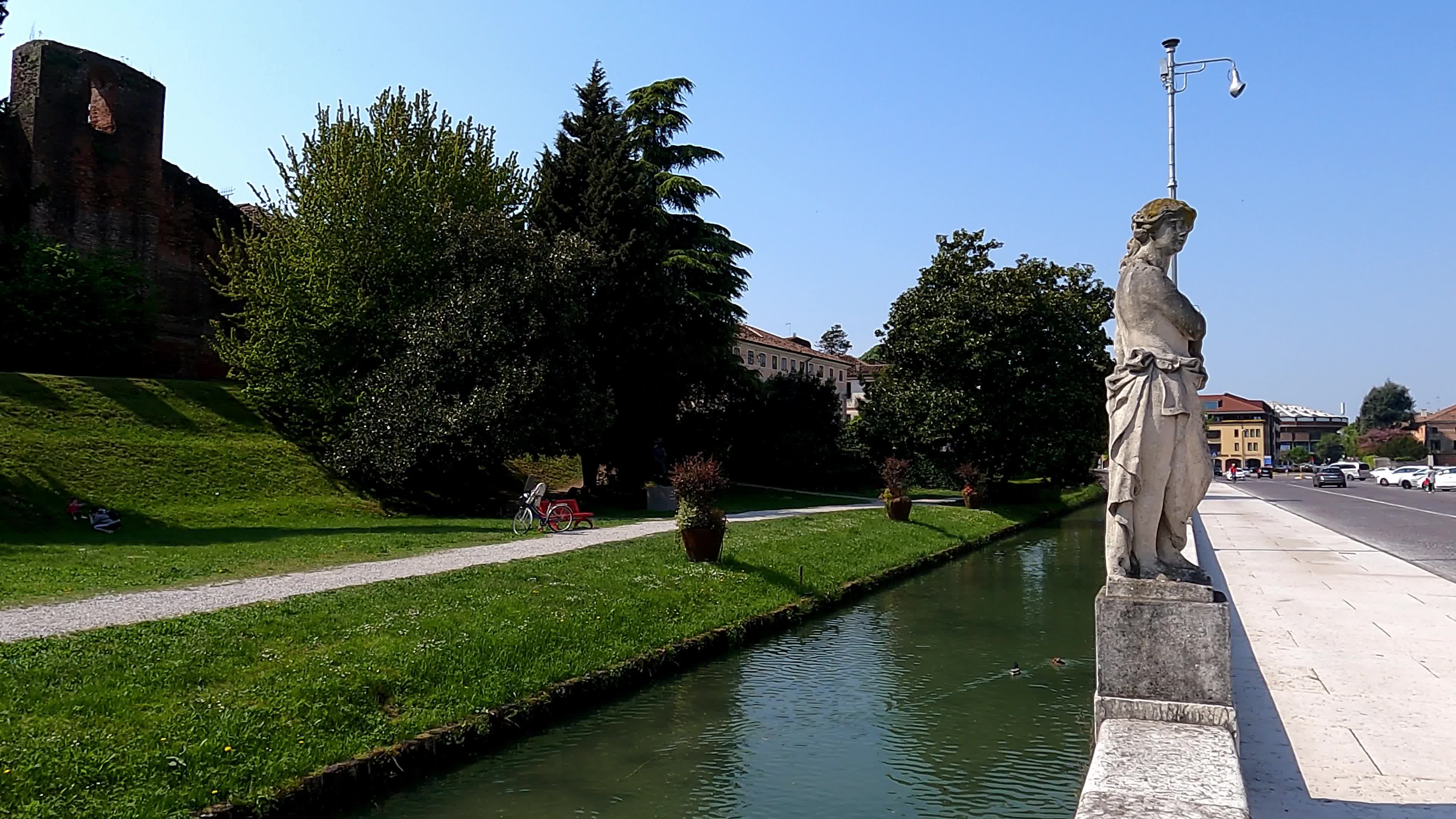Castelfranco Veneto amid the Covid-19 pandemic