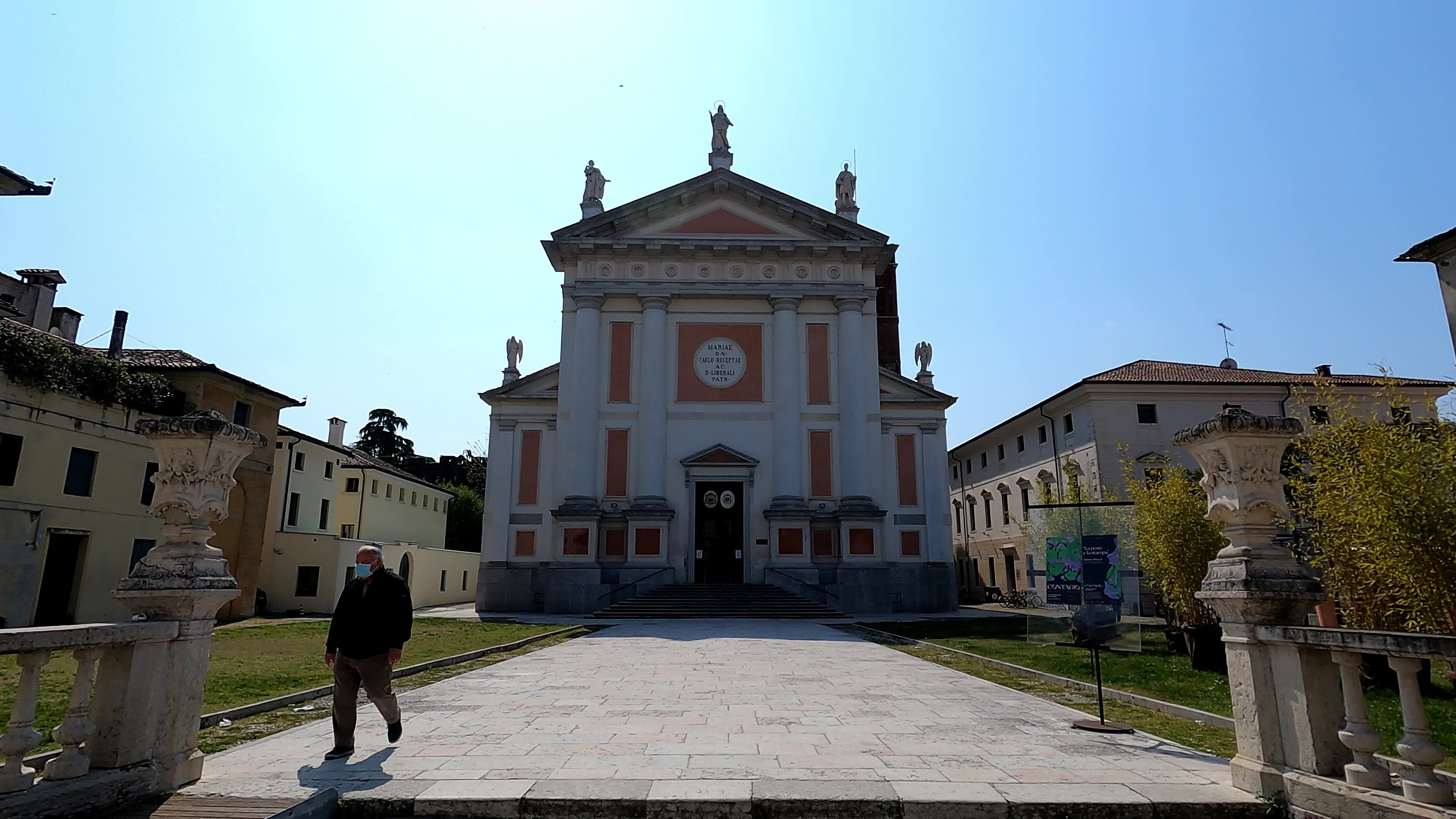 Castelfranco Veneto amid the Covid-19 pandemic