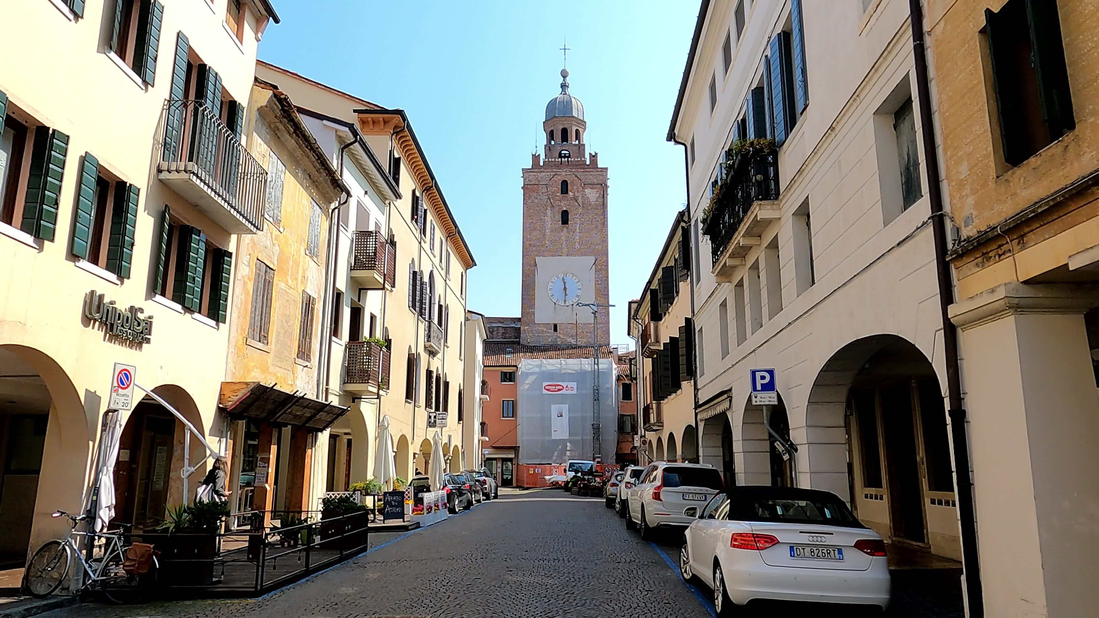 Castelfranco Veneto amid the Covid-19 pandemic