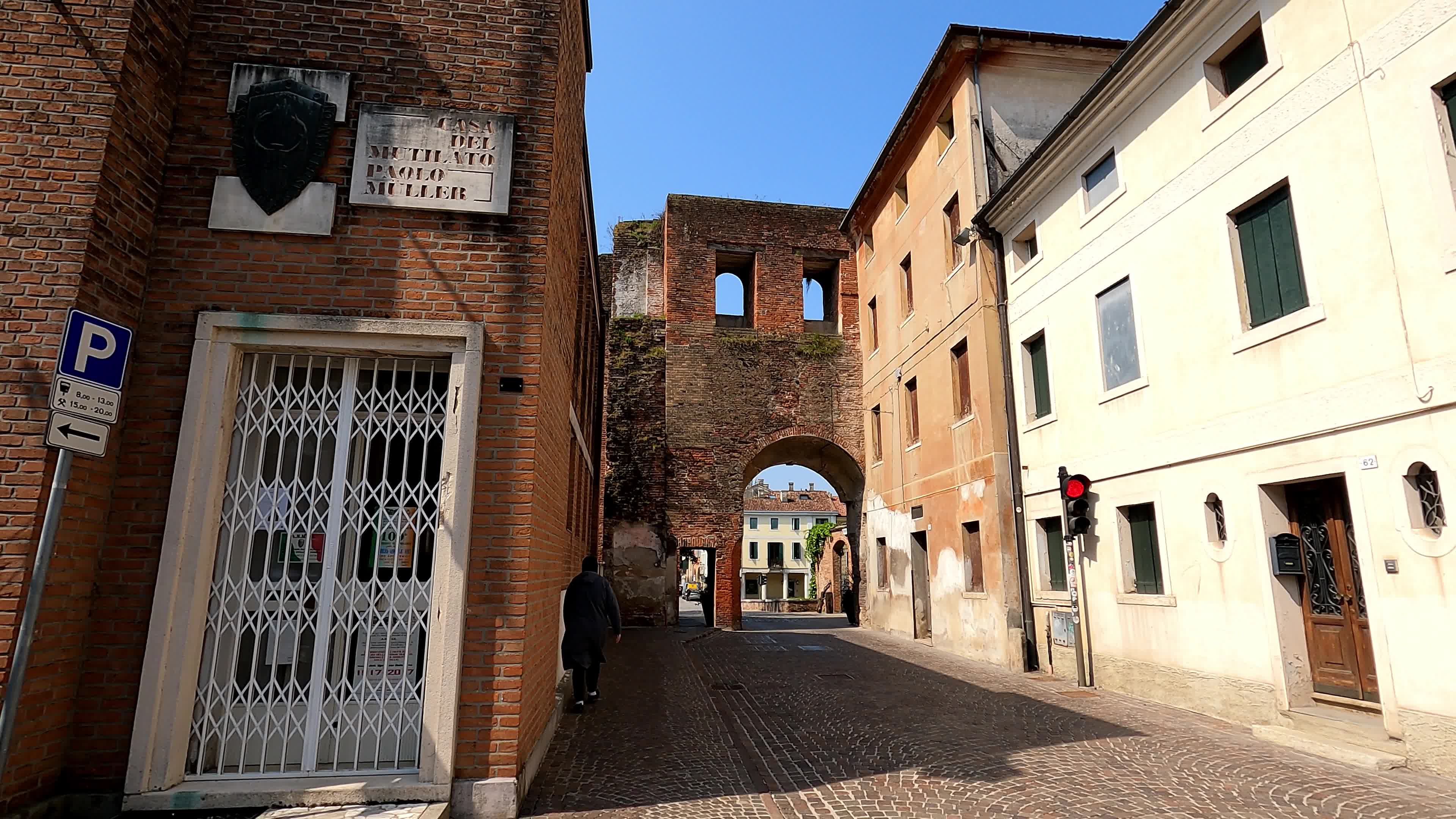 Castelfranco Veneto amid the Covid-19 pandemic