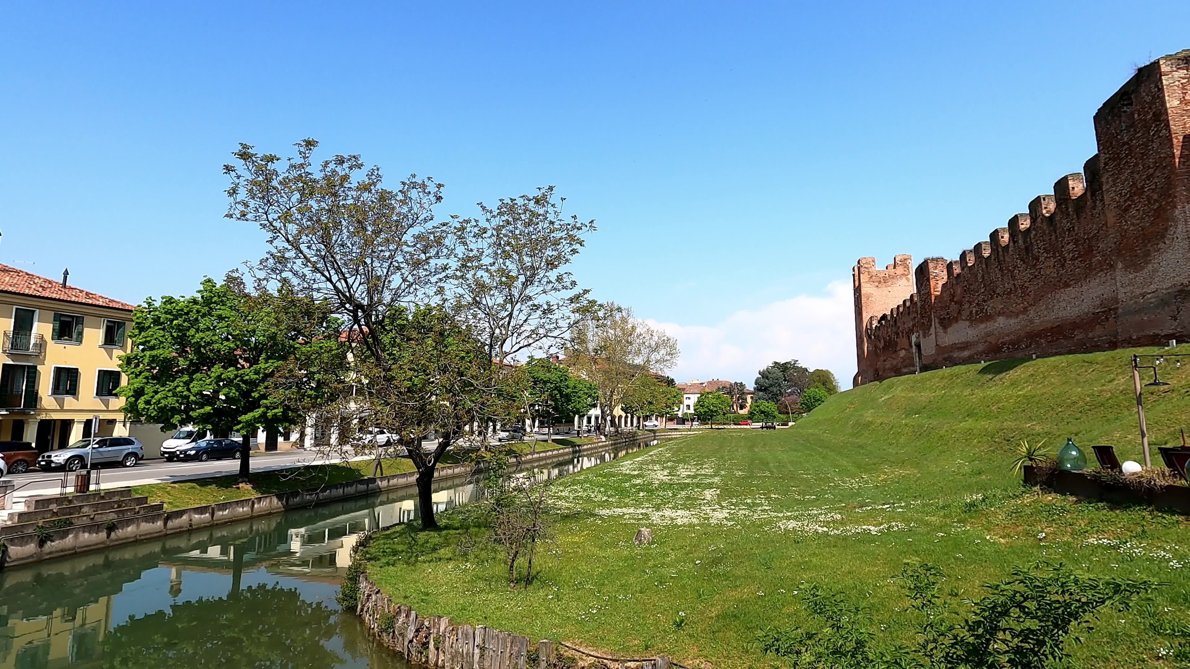 Castelfranco Veneto amid the Covid-19 pandemic