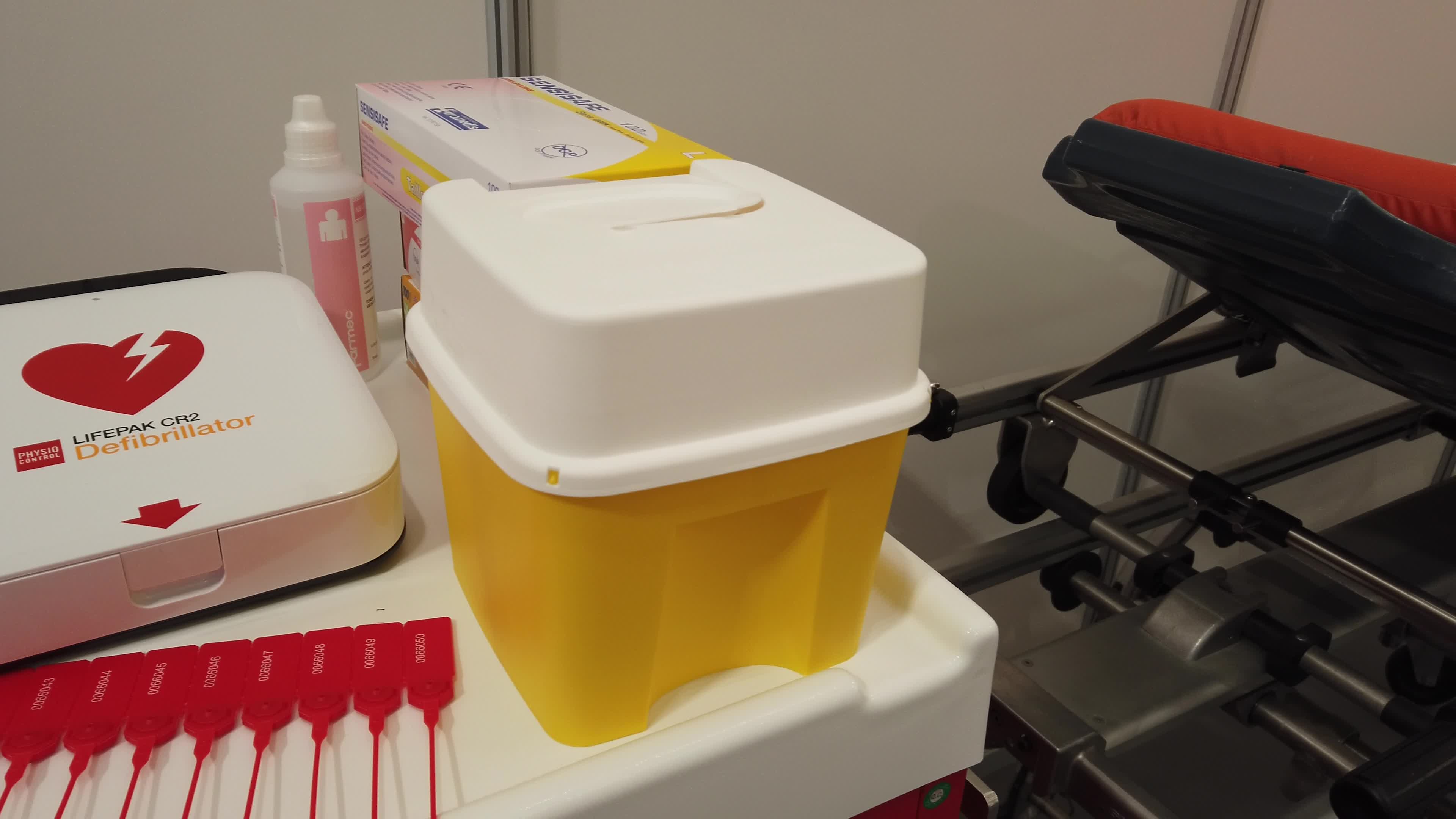 First Vaccination hub made available by a private company