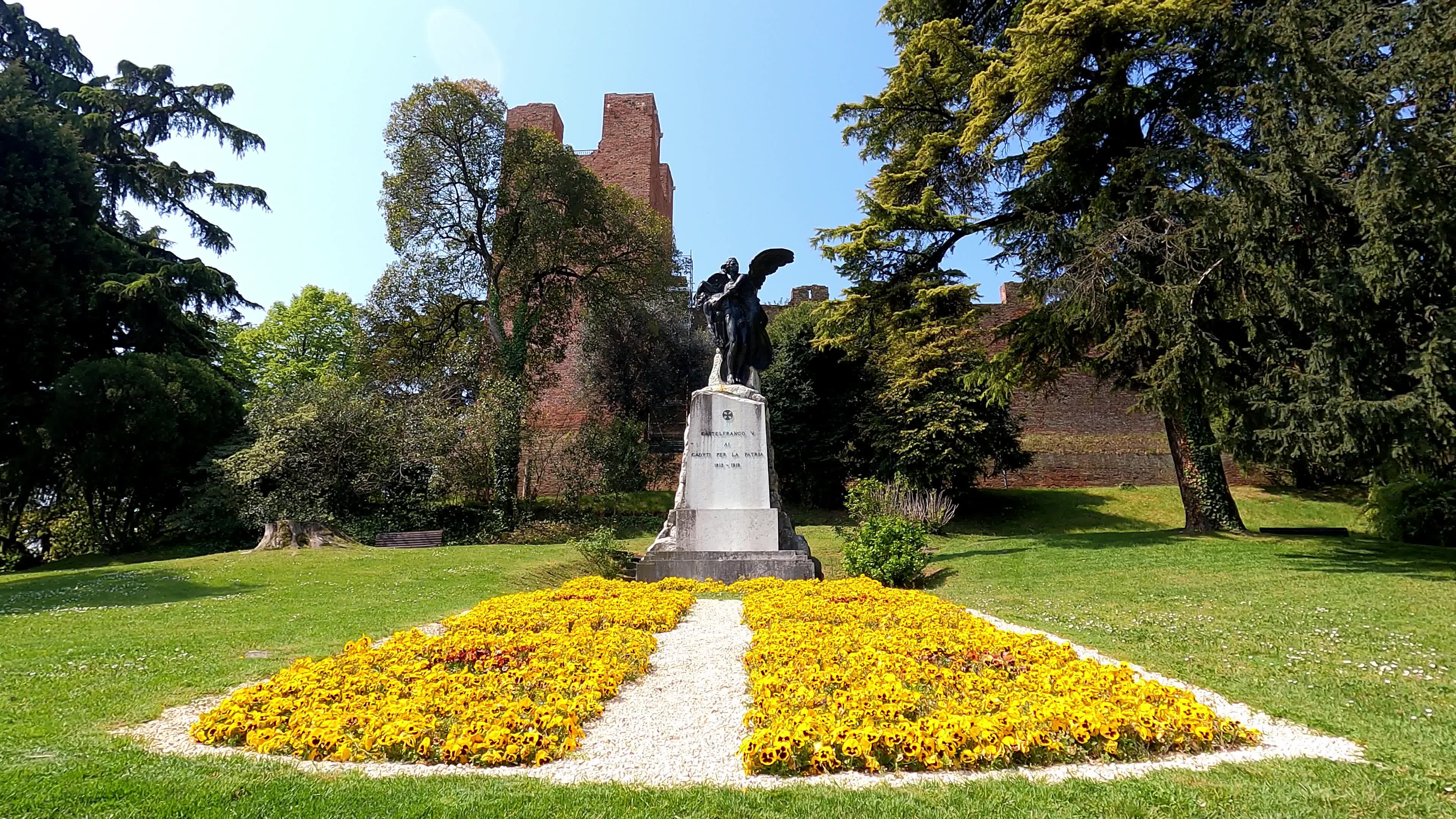 Castelfranco Veneto amid the Covid-19 pandemic