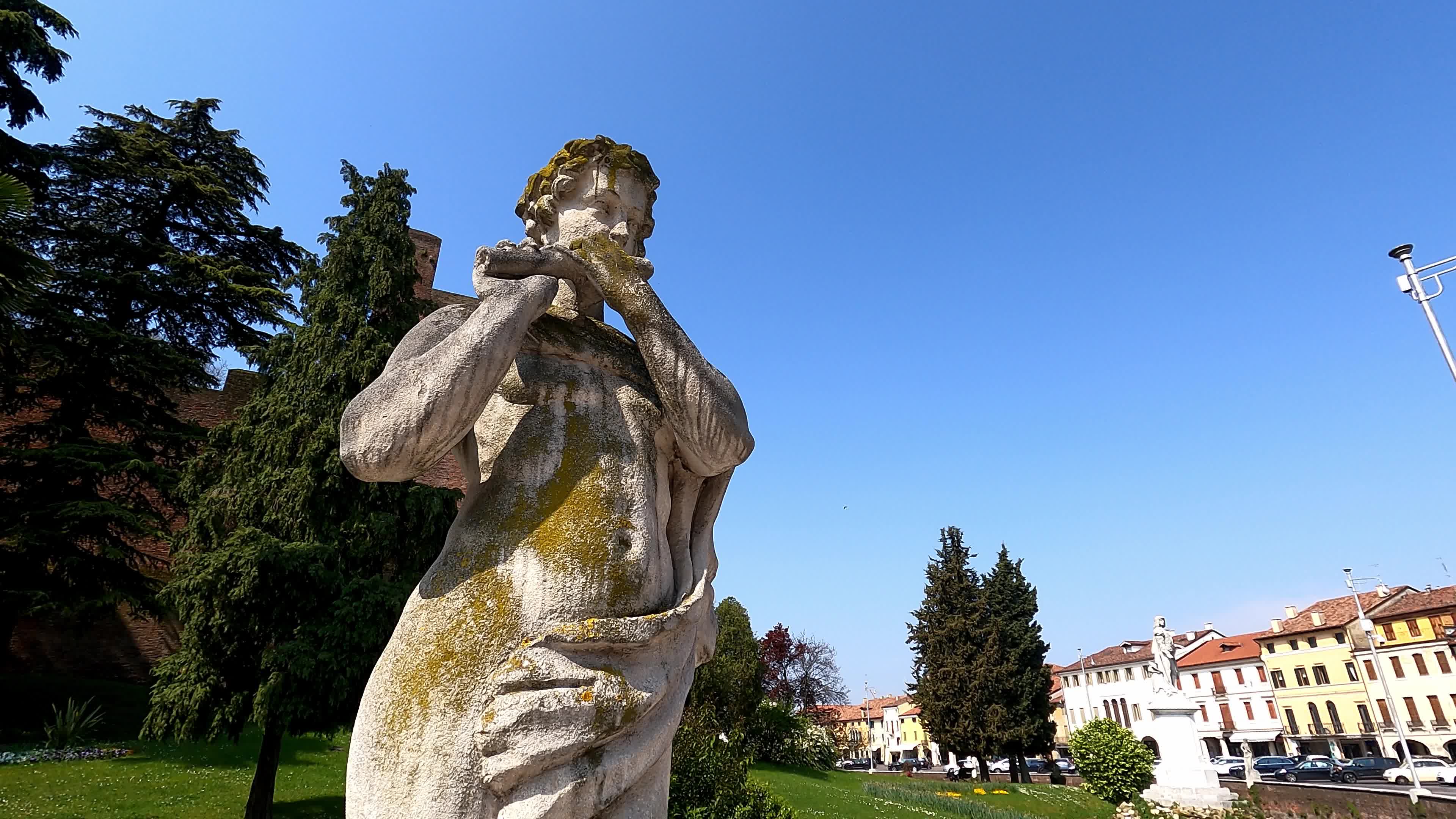 Castelfranco Veneto amid the Covid-19 pandemic