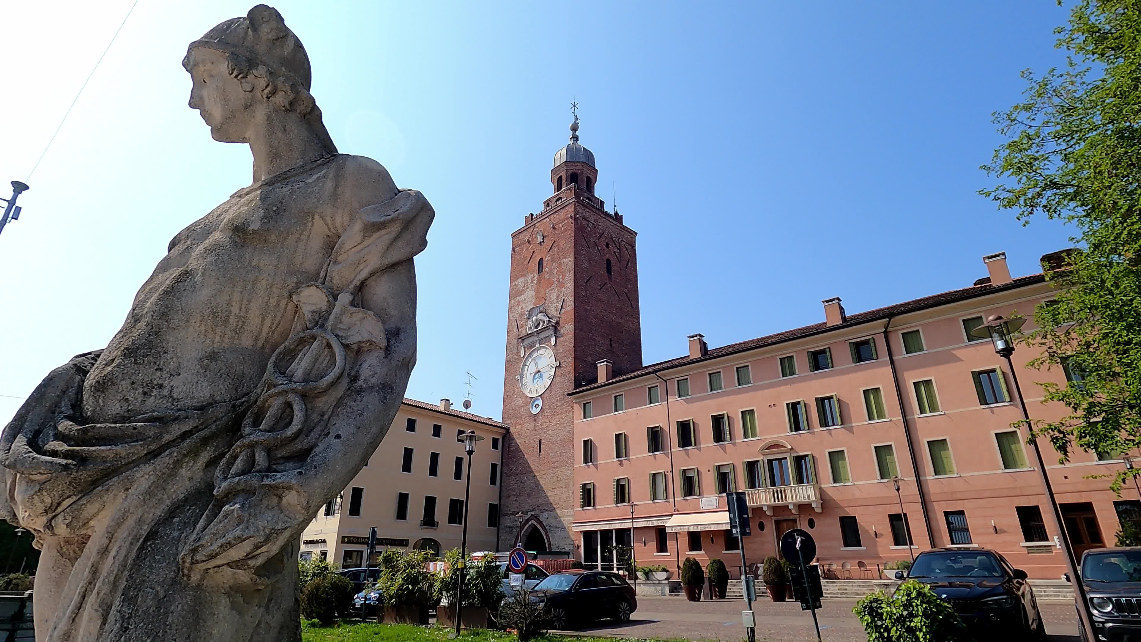 Castelfranco Veneto amid the Covid-19 pandemic
