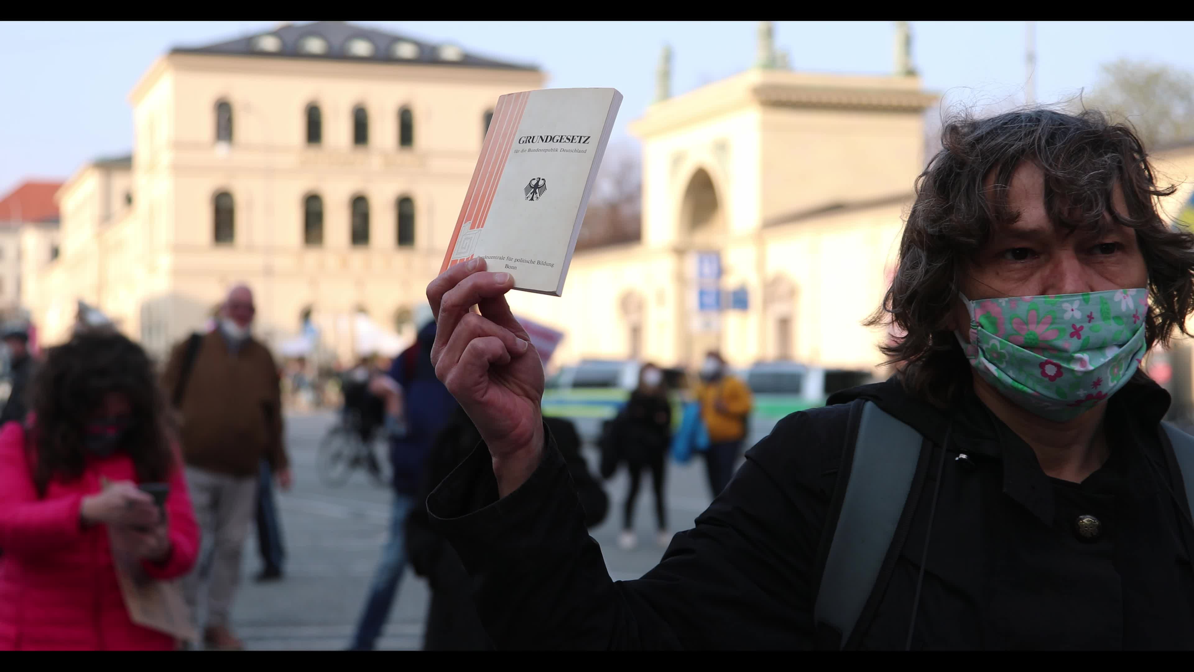 Demonstration of the initiative "Querdenken" in Munich