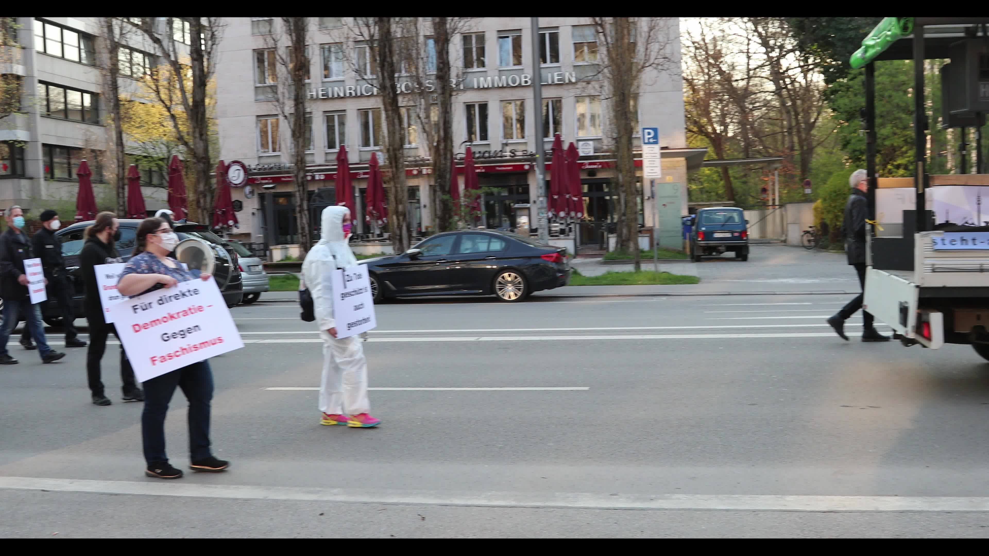 Demonstration of the initiative "Querdenken" in Munich