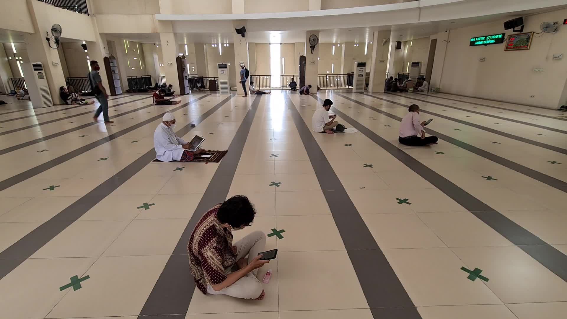 Friday Ramadan activity in Indonesia
