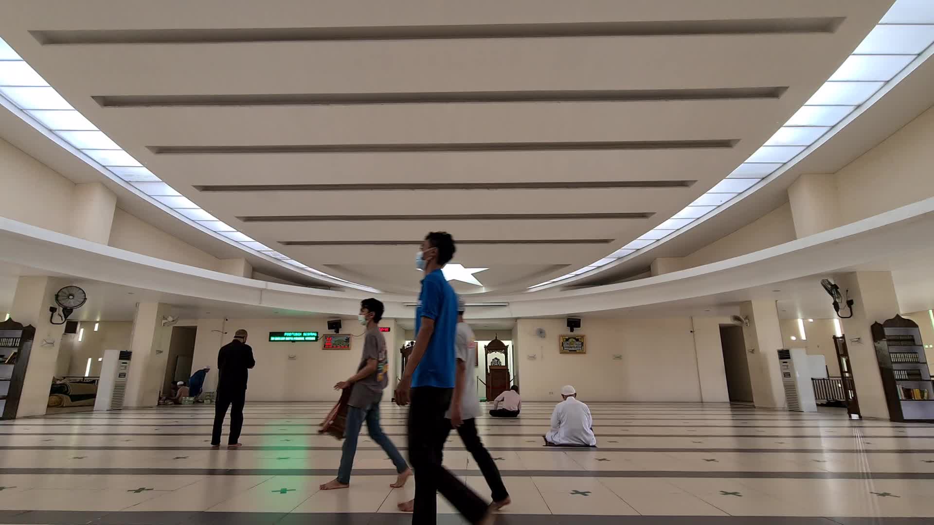 Friday Ramadan activity in Indonesia
