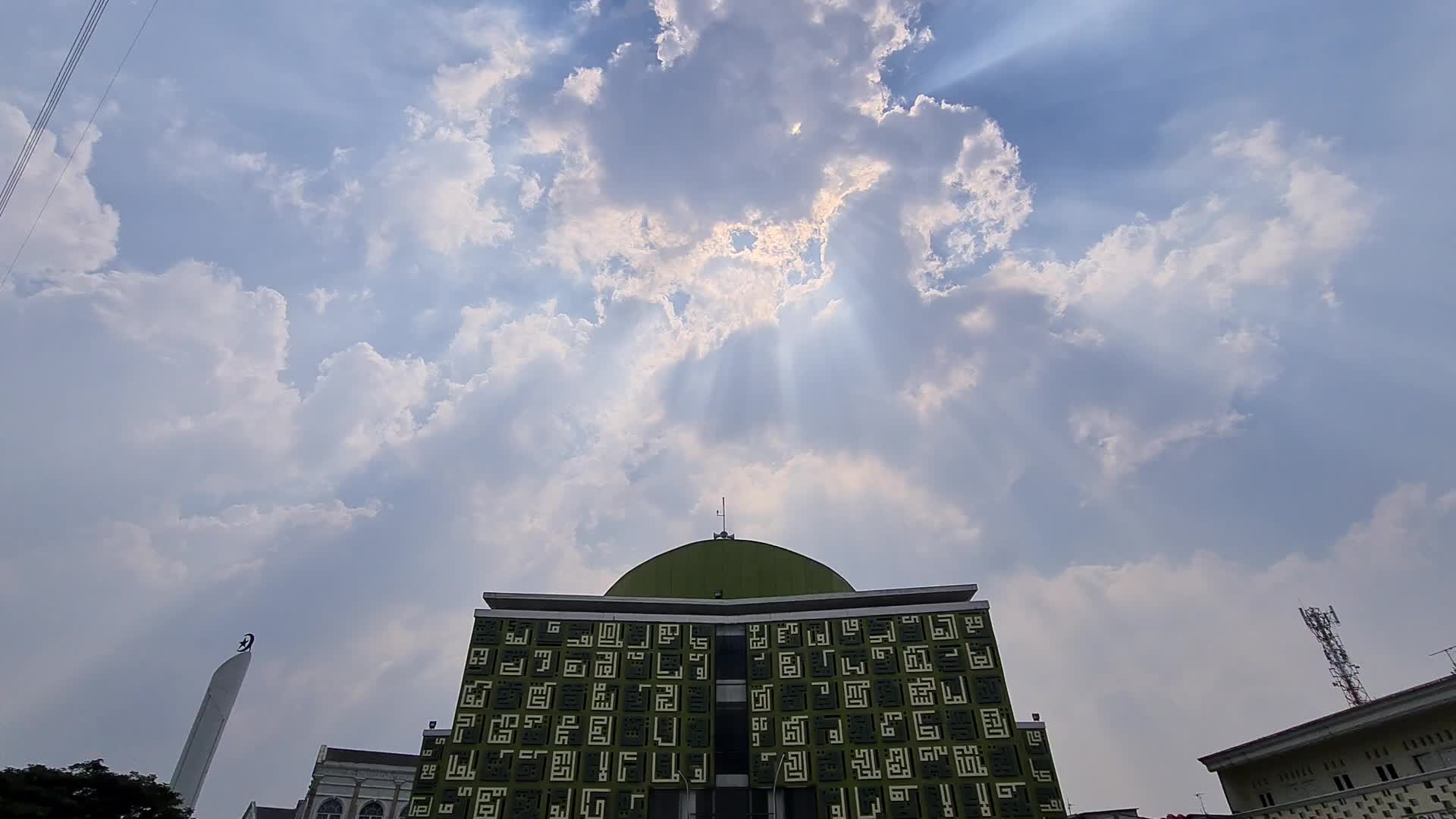 Friday Ramadan activity in Indonesia