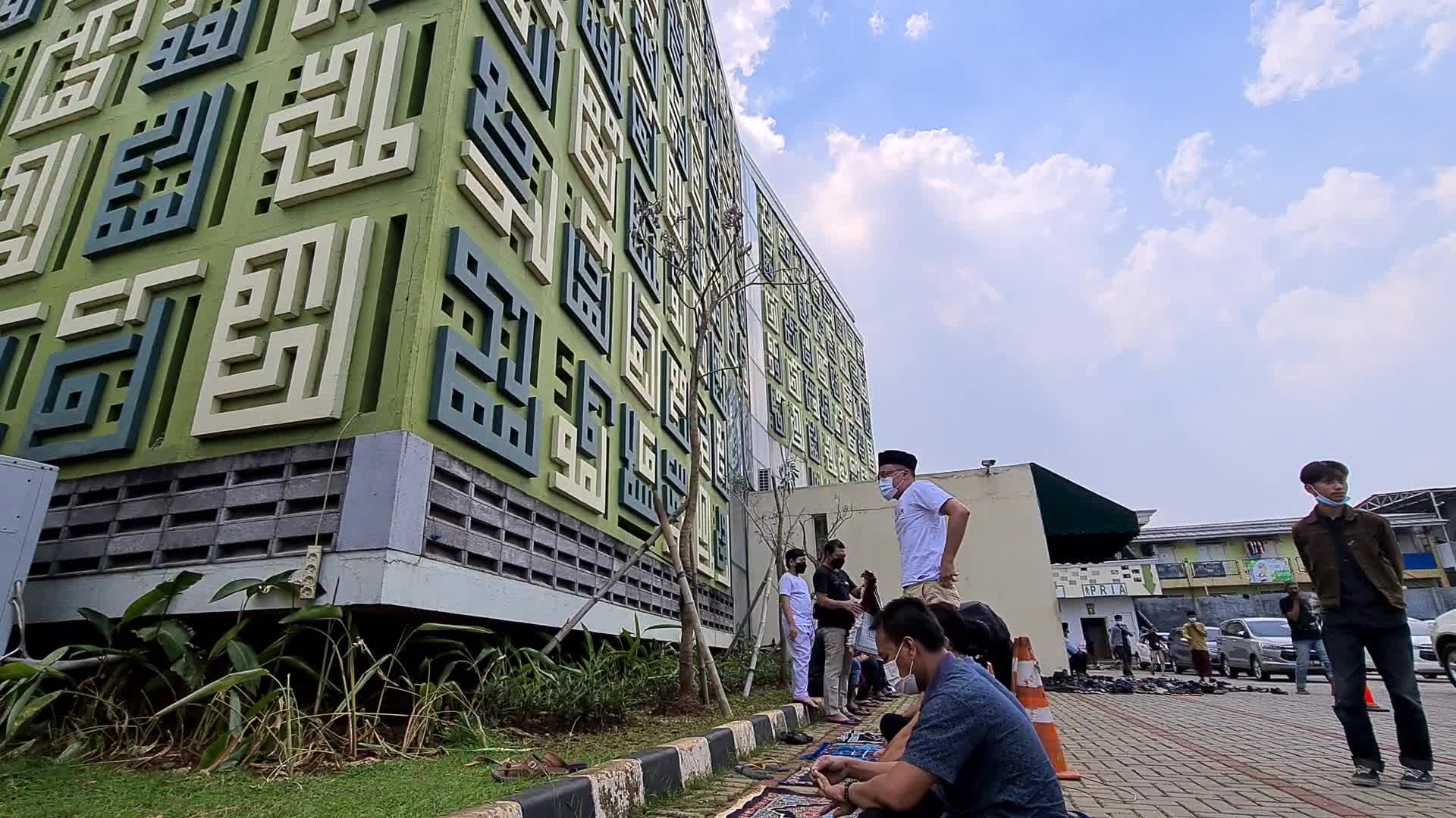 Friday Ramadan activity in Indonesia