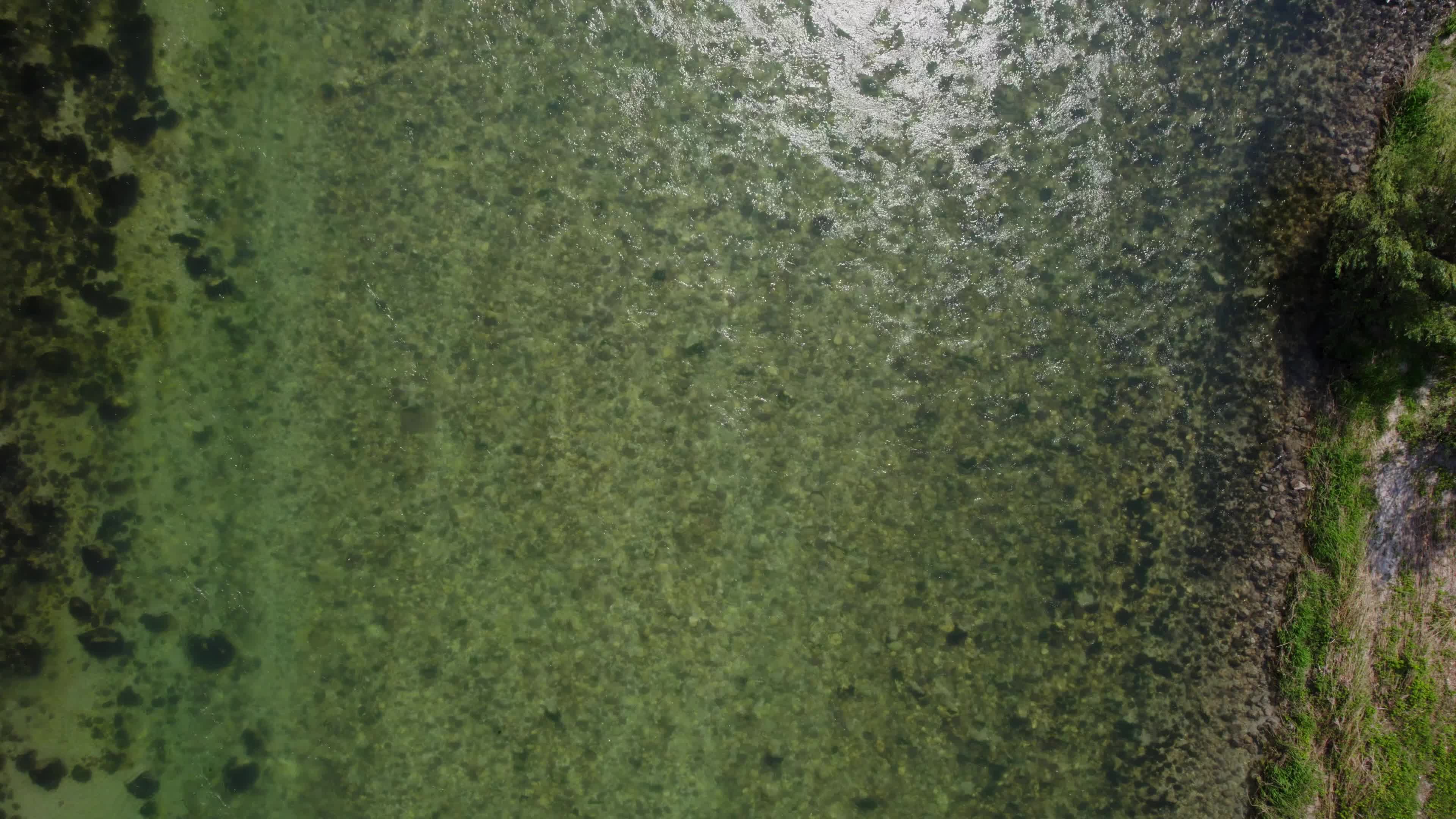Aerial view of Brenta River