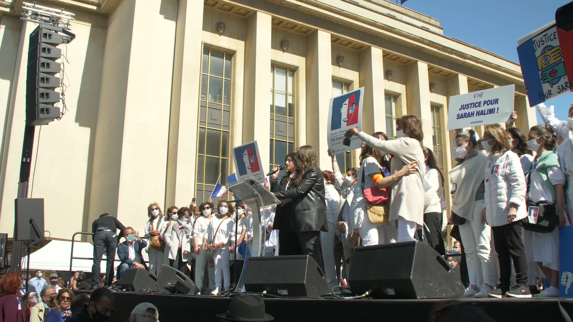 Justice for Sarah Halimi Rally in Paris