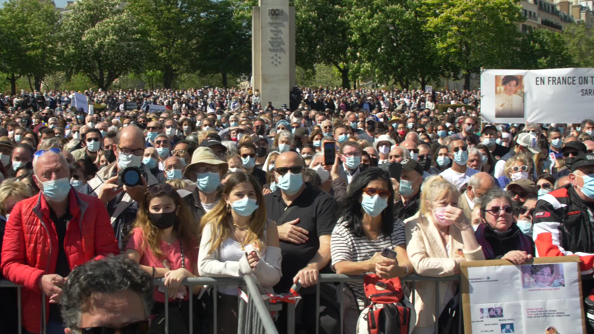 Justice for Sarah Halimi Rally in Paris
