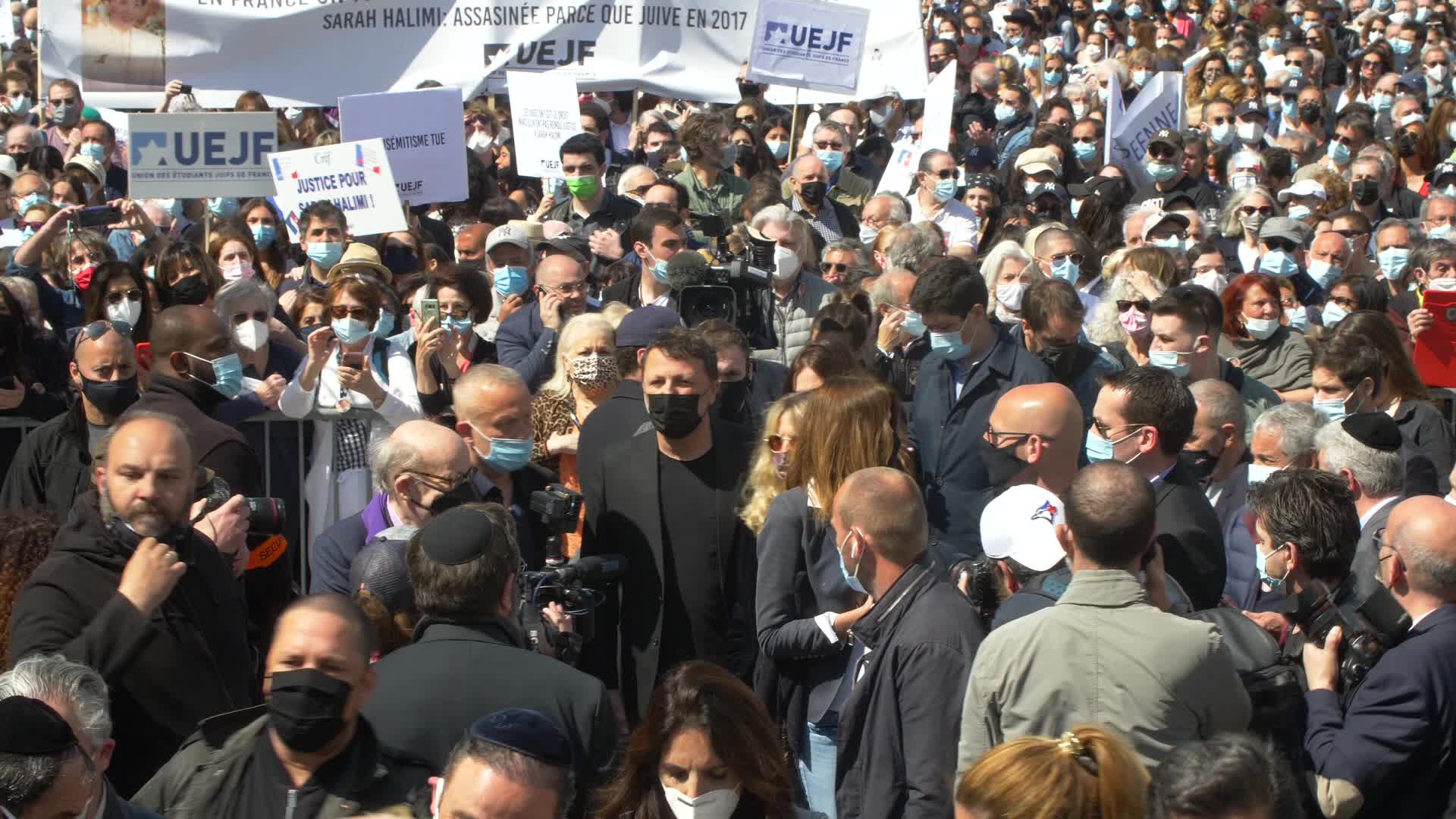 Justice for Sarah Halimi Rally in Paris