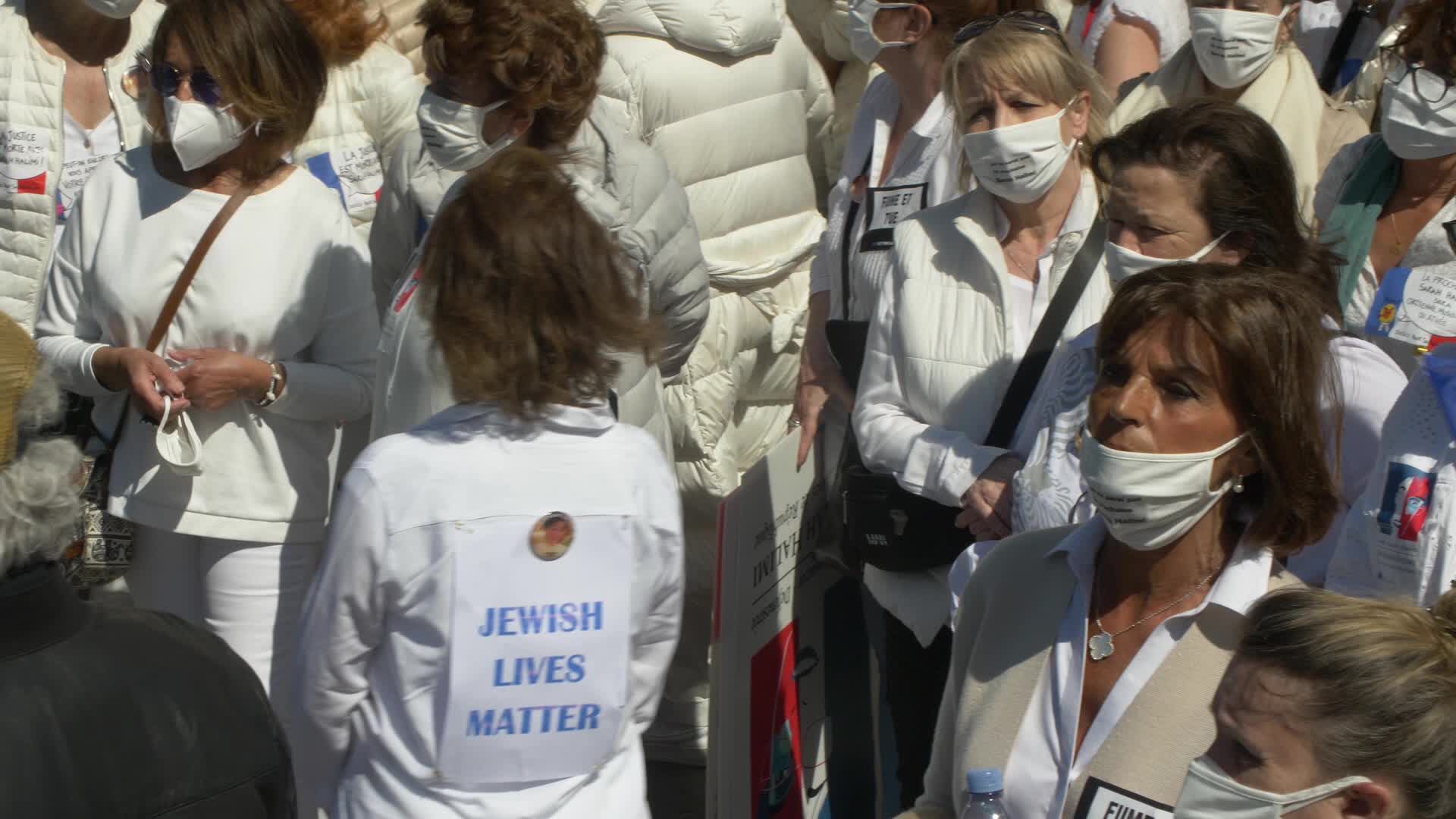 Justice for Sarah Halimi Rally in Paris