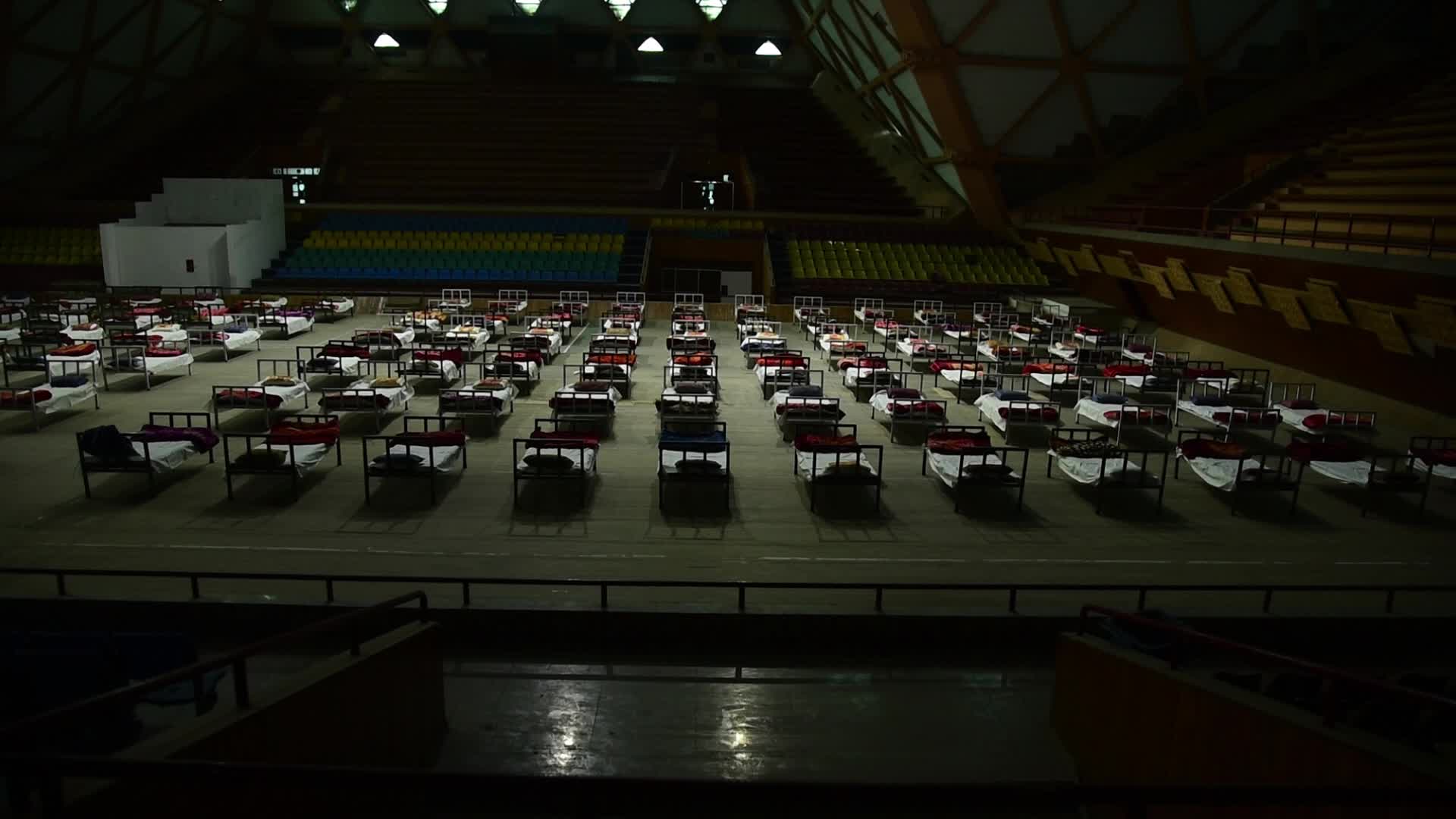 Indoor sports stadium turned COVID-19 centre in Kashmir