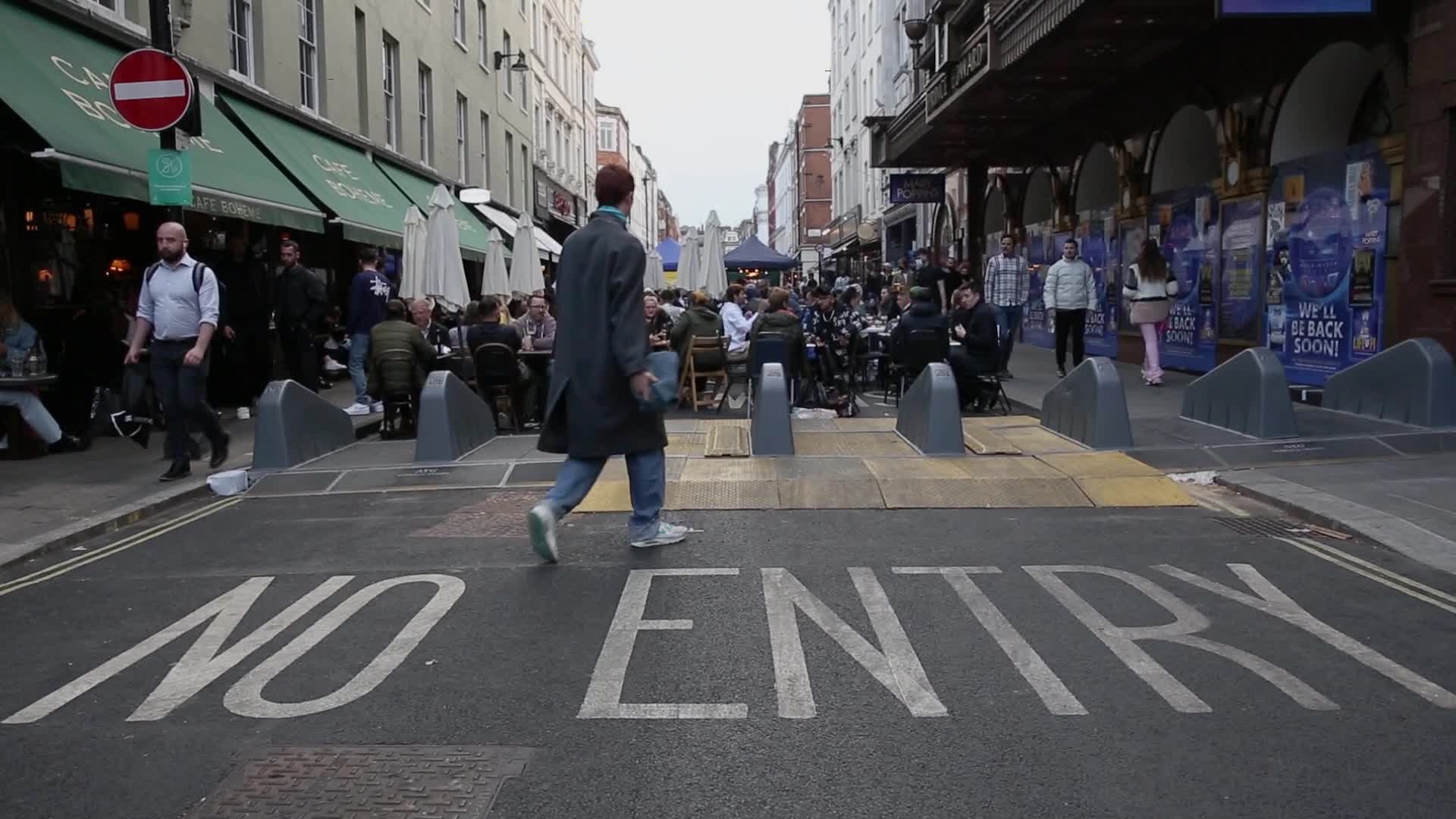 Daily life in London as restrictions start to relax