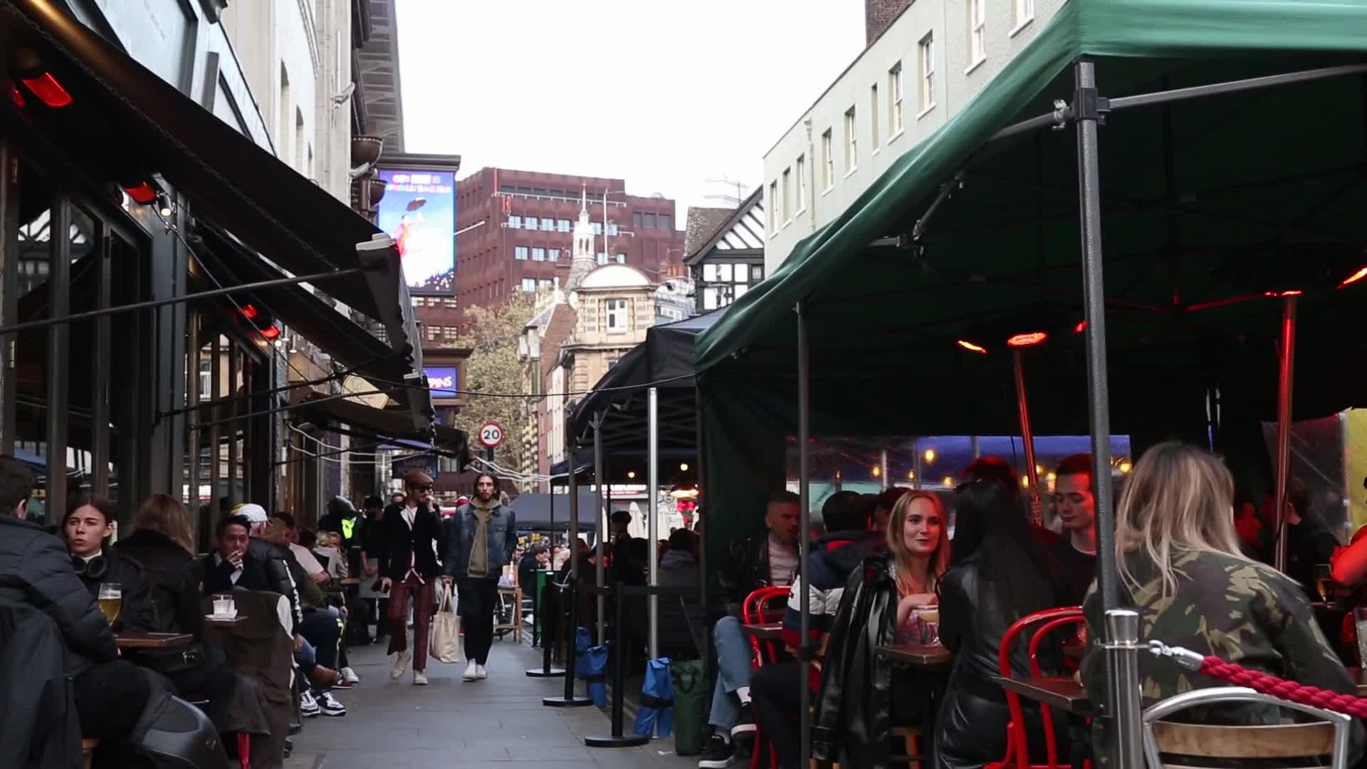 Daily life in London as restrictions start to relax