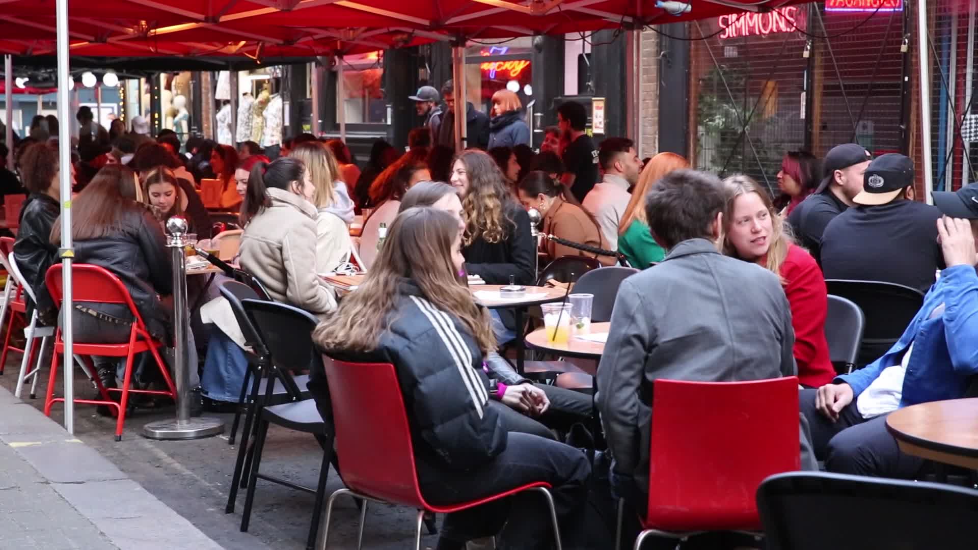 Daily life in London as restrictions start to relax