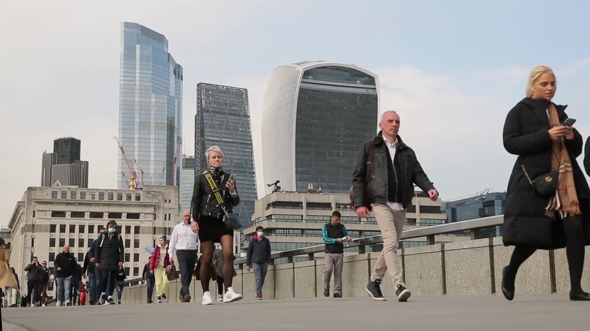 Daily life in London as restrictions start to relax