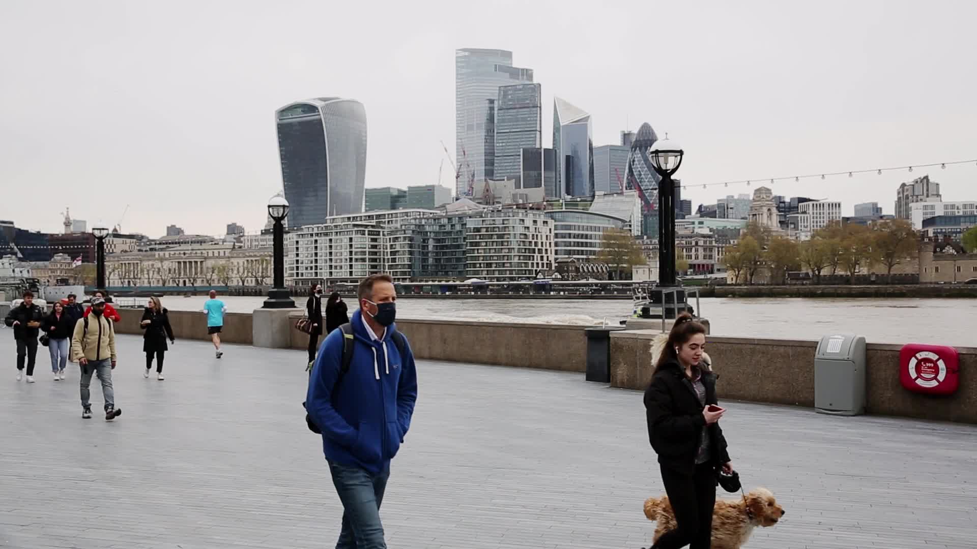 Daily life in London as restrictions start to relax