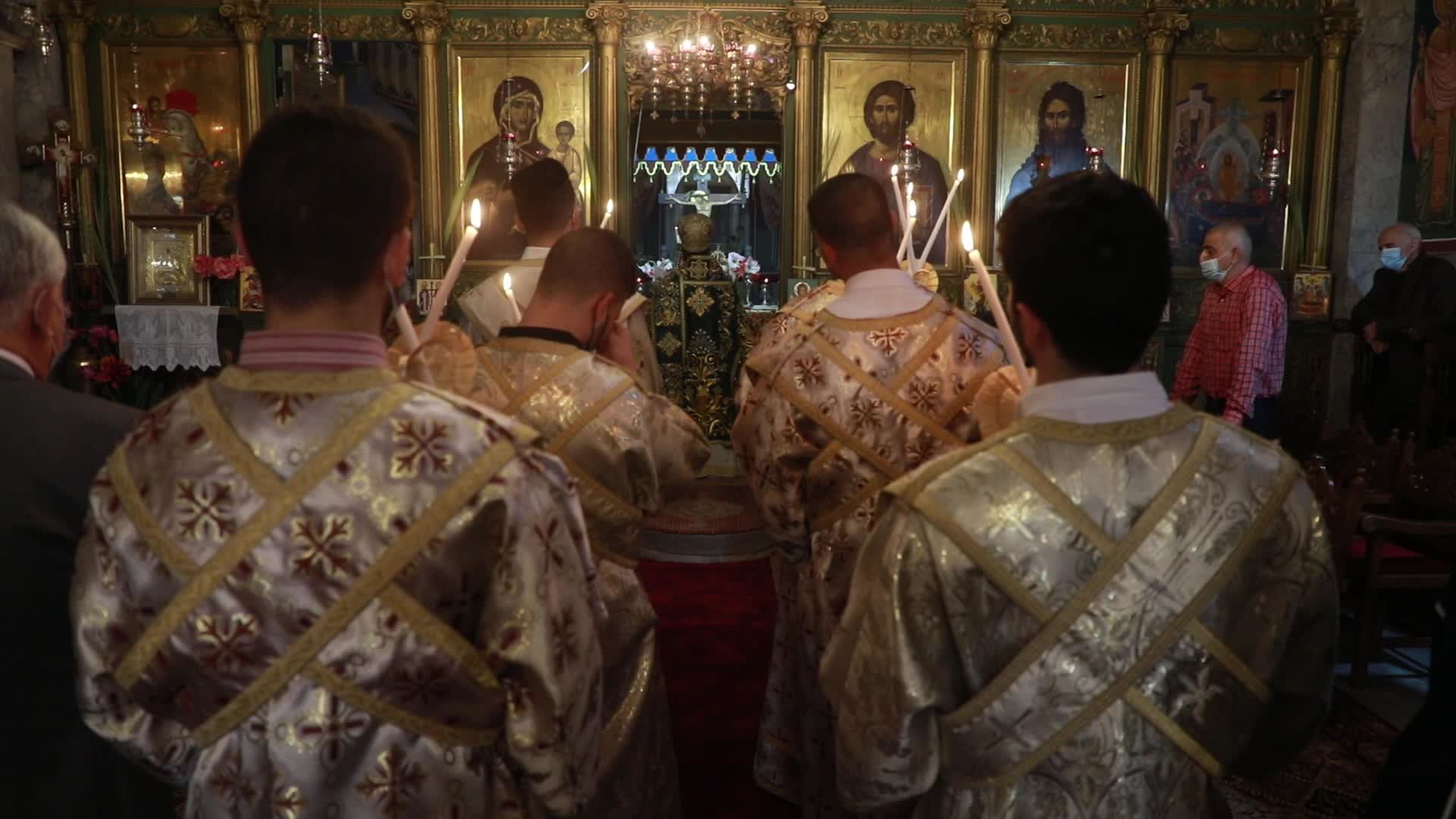 Palestinians Holy Week
