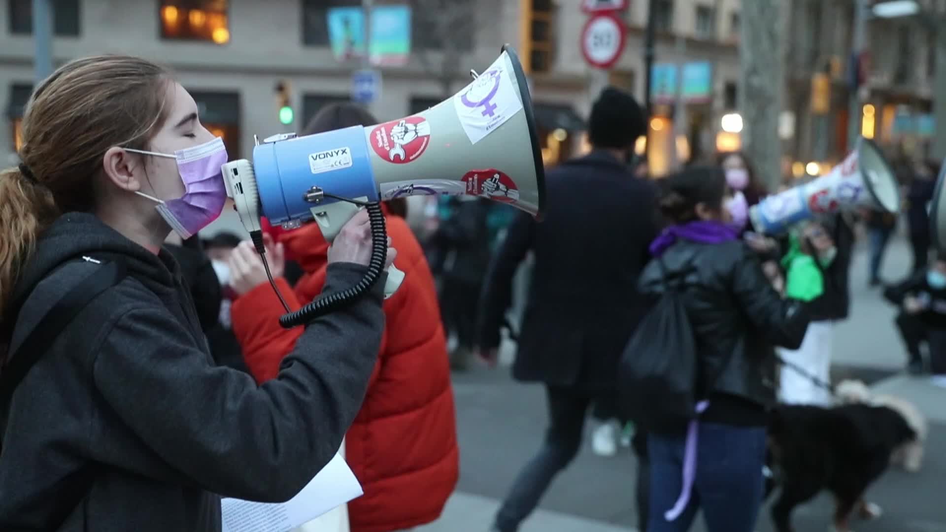 International Women's Day in Barcelona