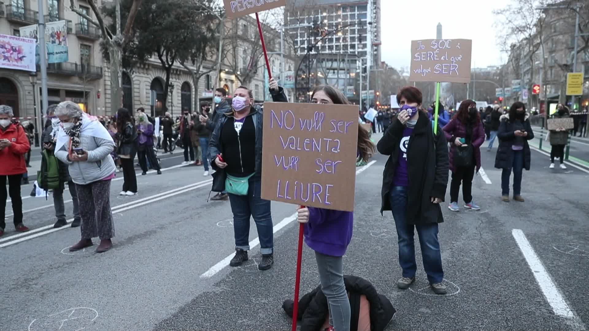 International Women's Day in Barcelona