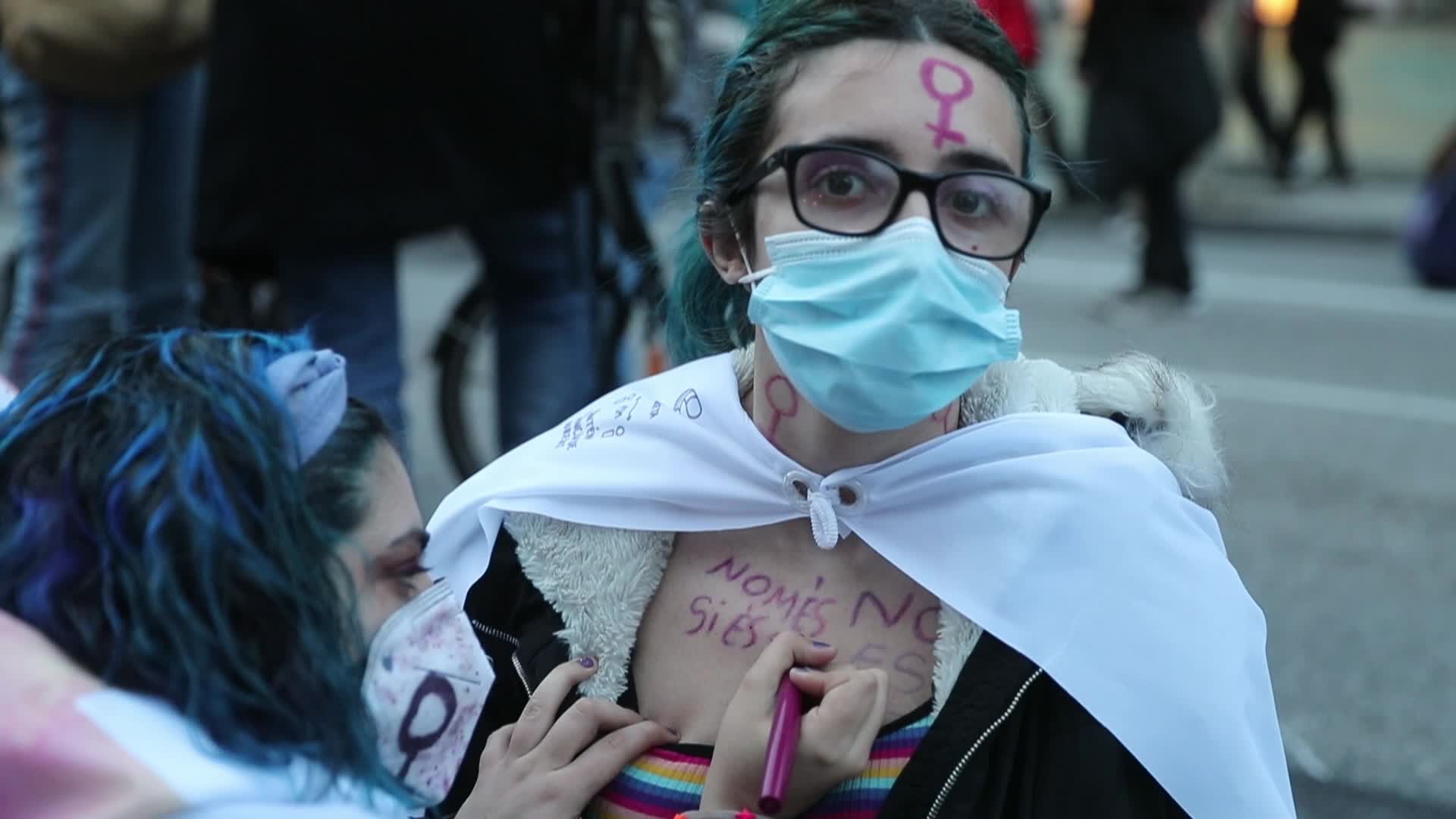 International Women's Day in Barcelona