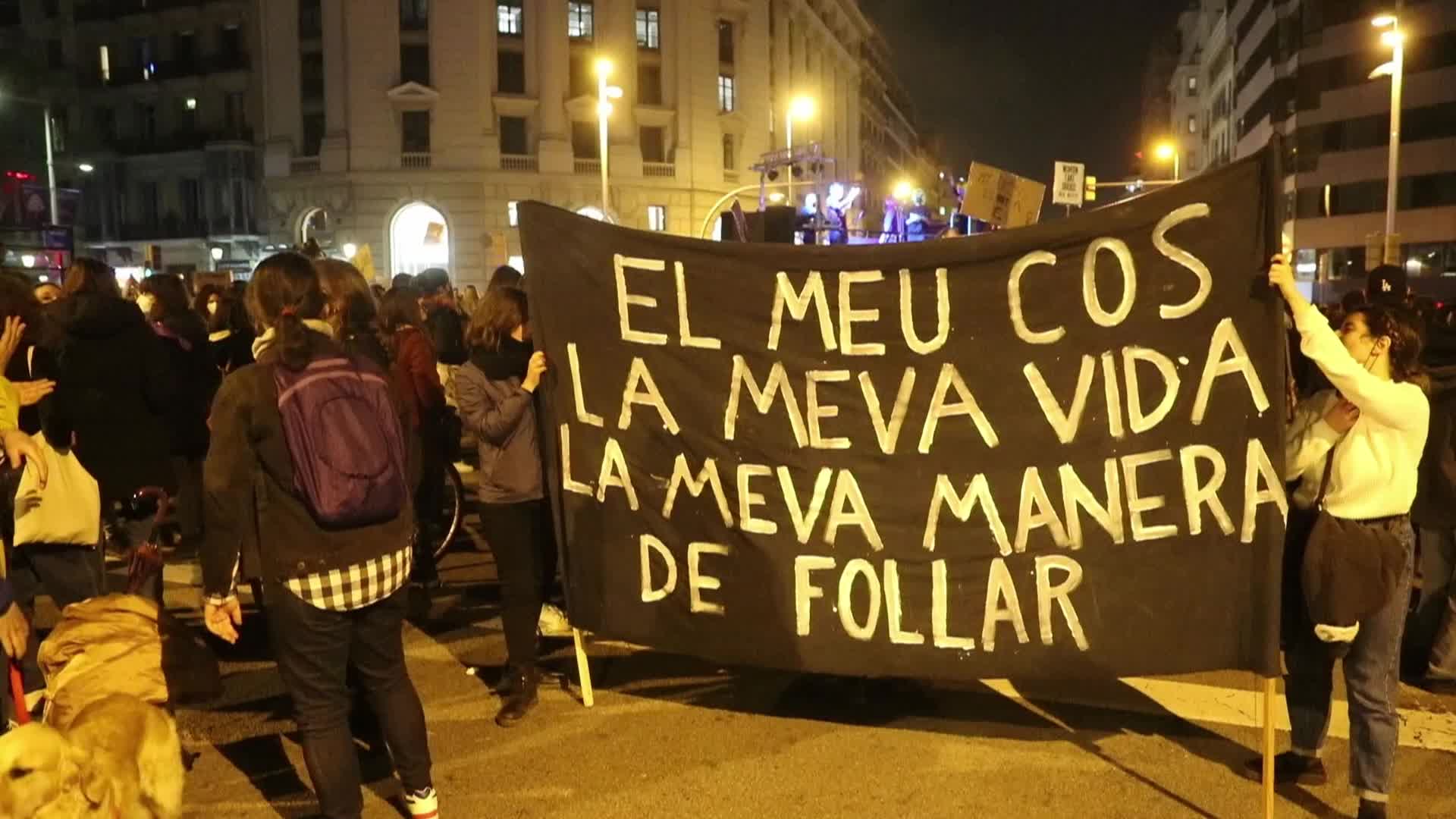 International Women's Day in Barcelona