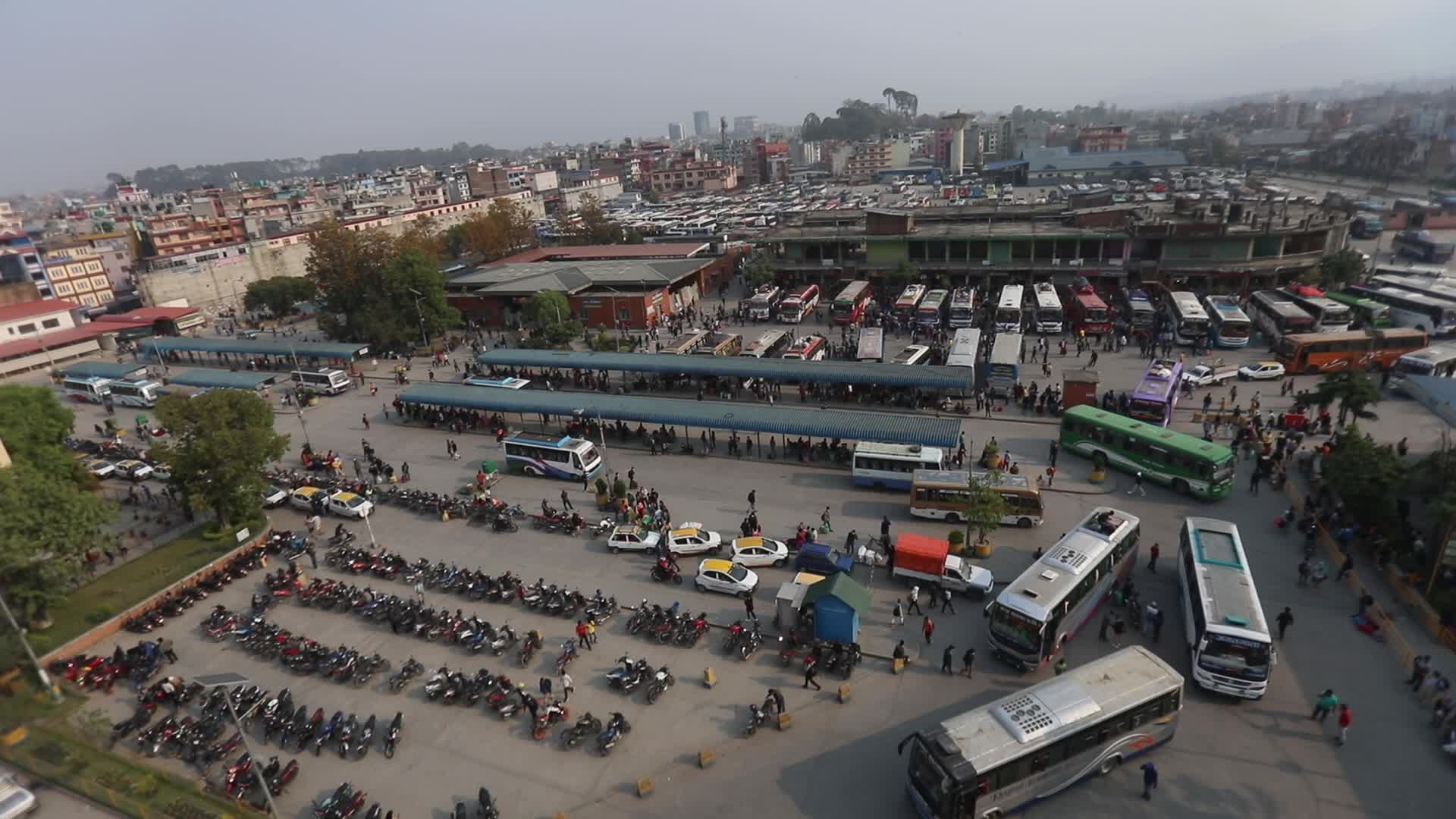 People Leaves Kathmandu Concerns About The Spread Of COVID-19