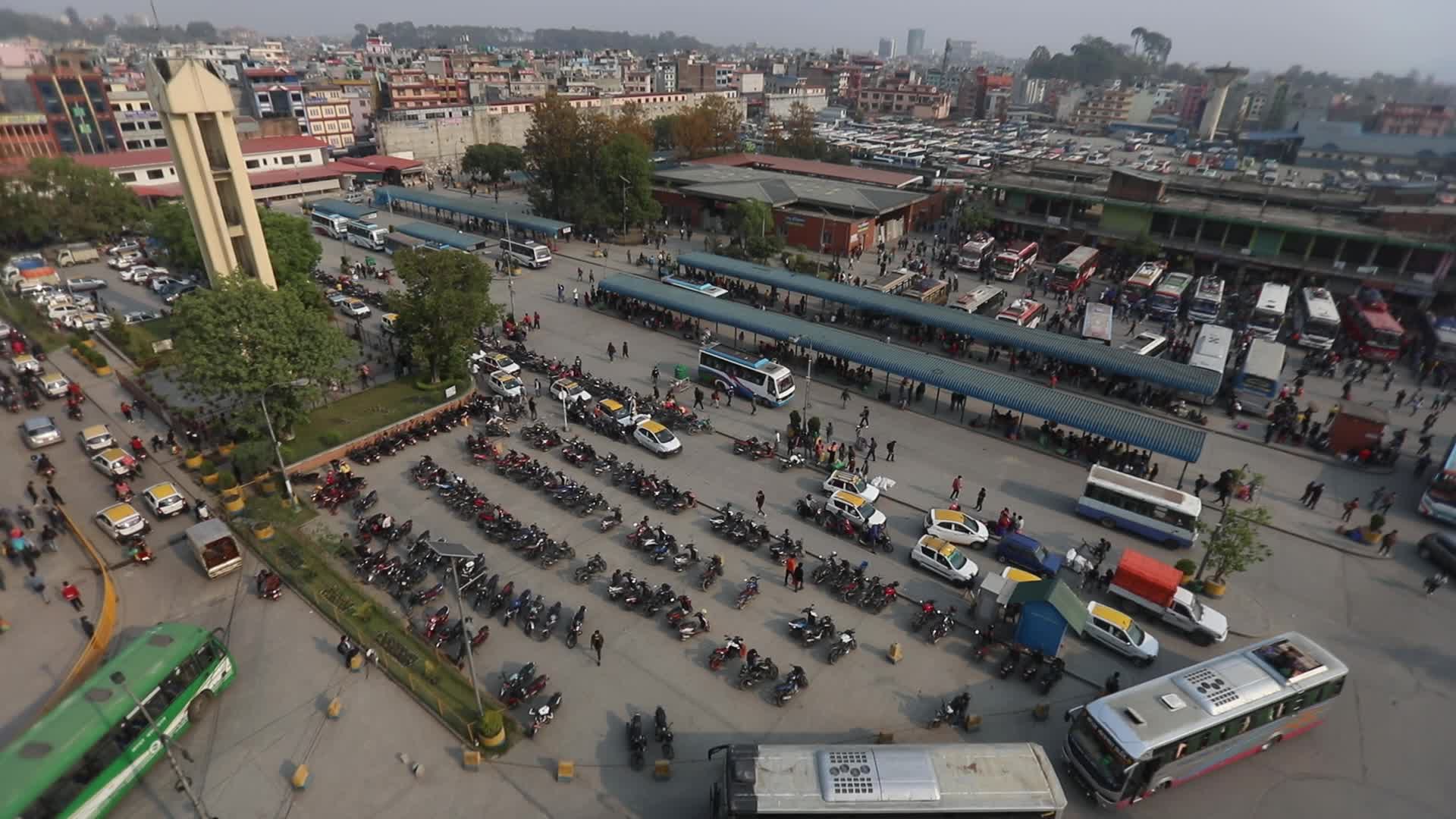 People Leaves Kathmandu Concerns About The Spread Of COVID-19