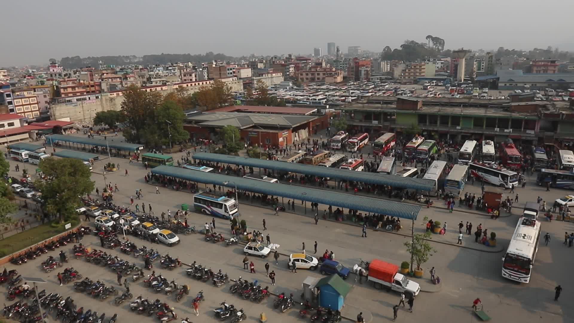 People Leaves Kathmandu Concerns About The Spread Of COVID-19
