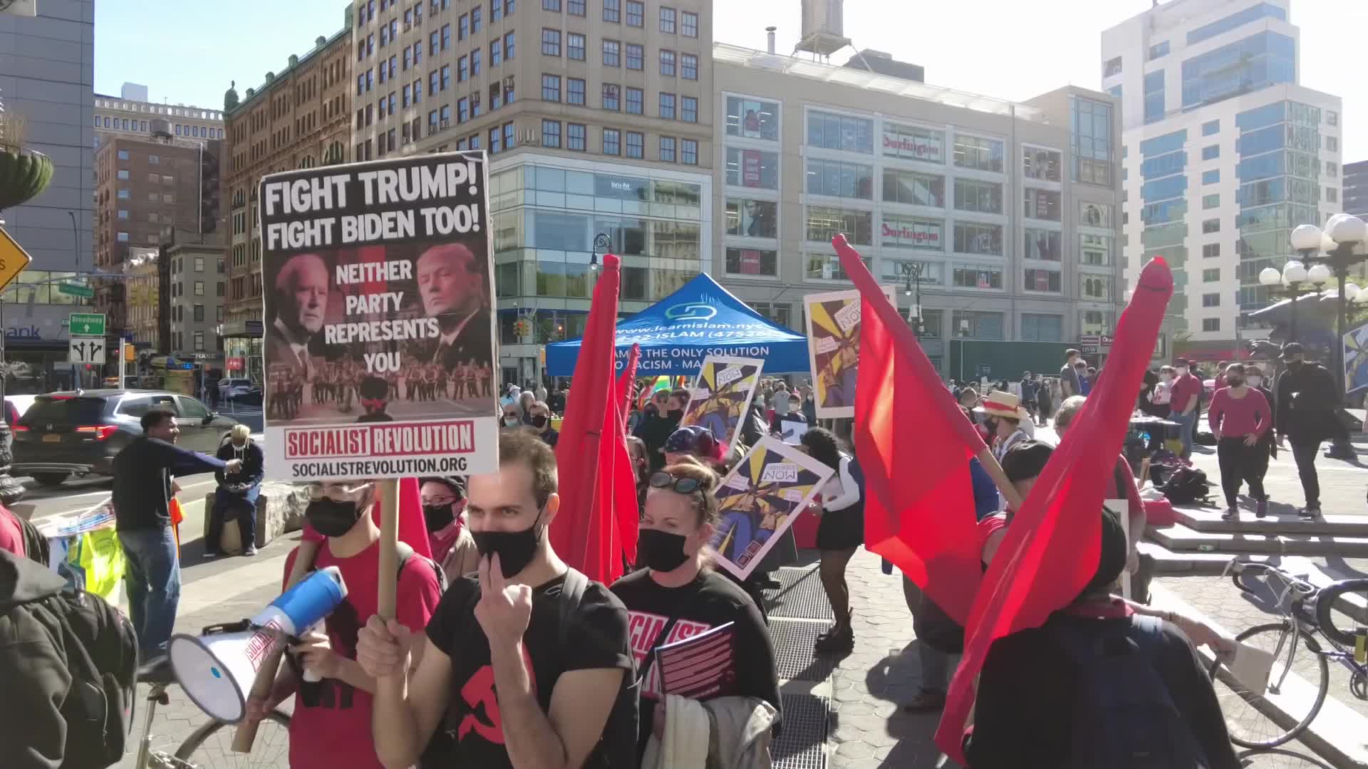 May Day Rally in New York City