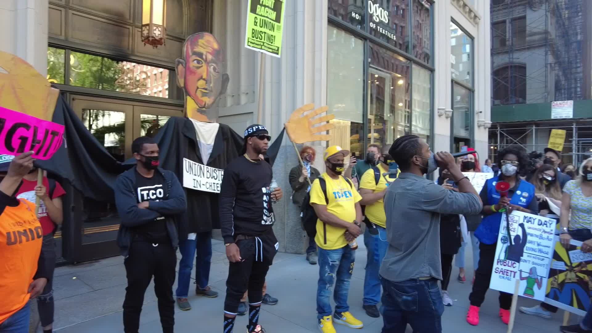 May Day Rally in New York City